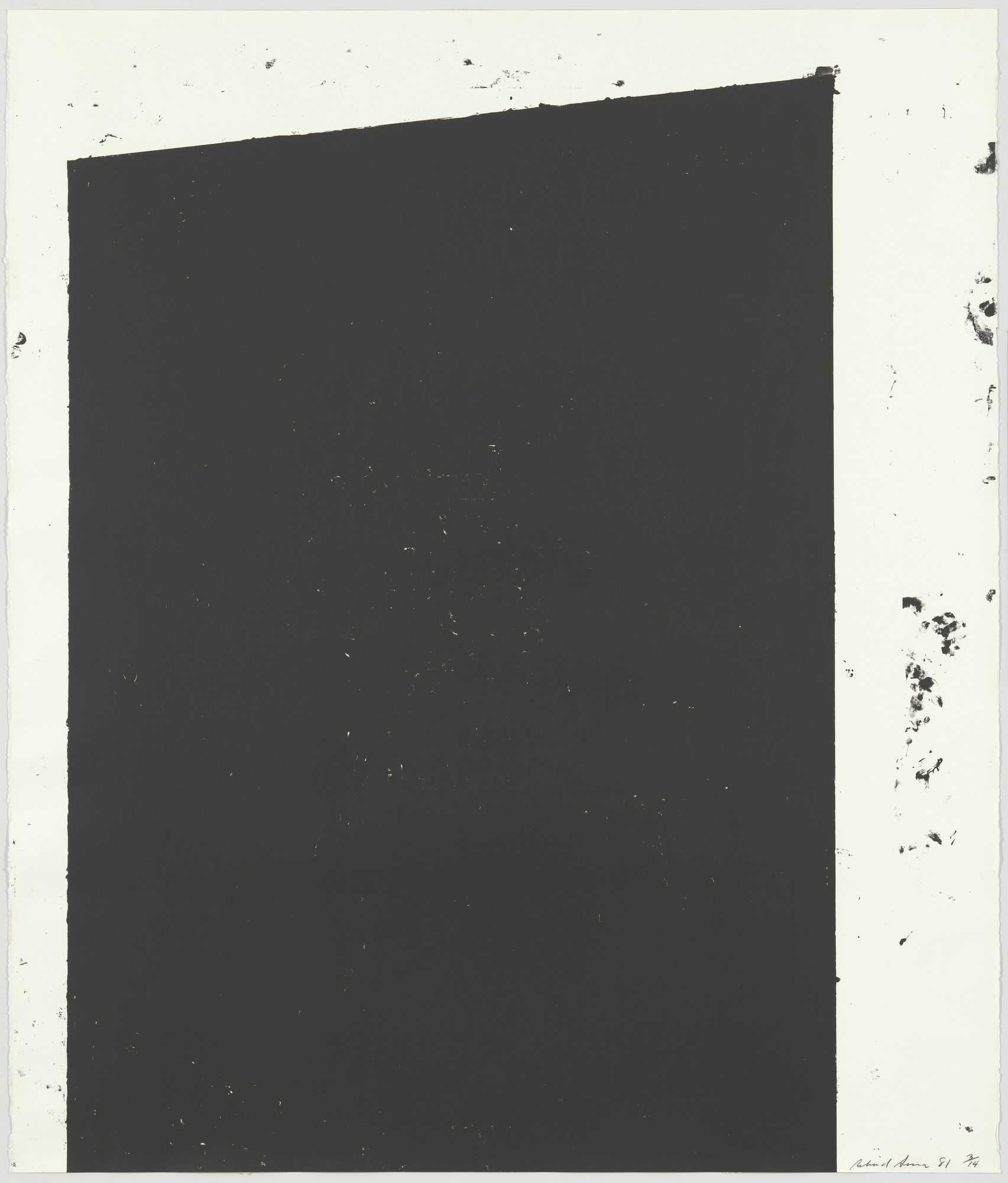 Richard Serra. Malcolm X