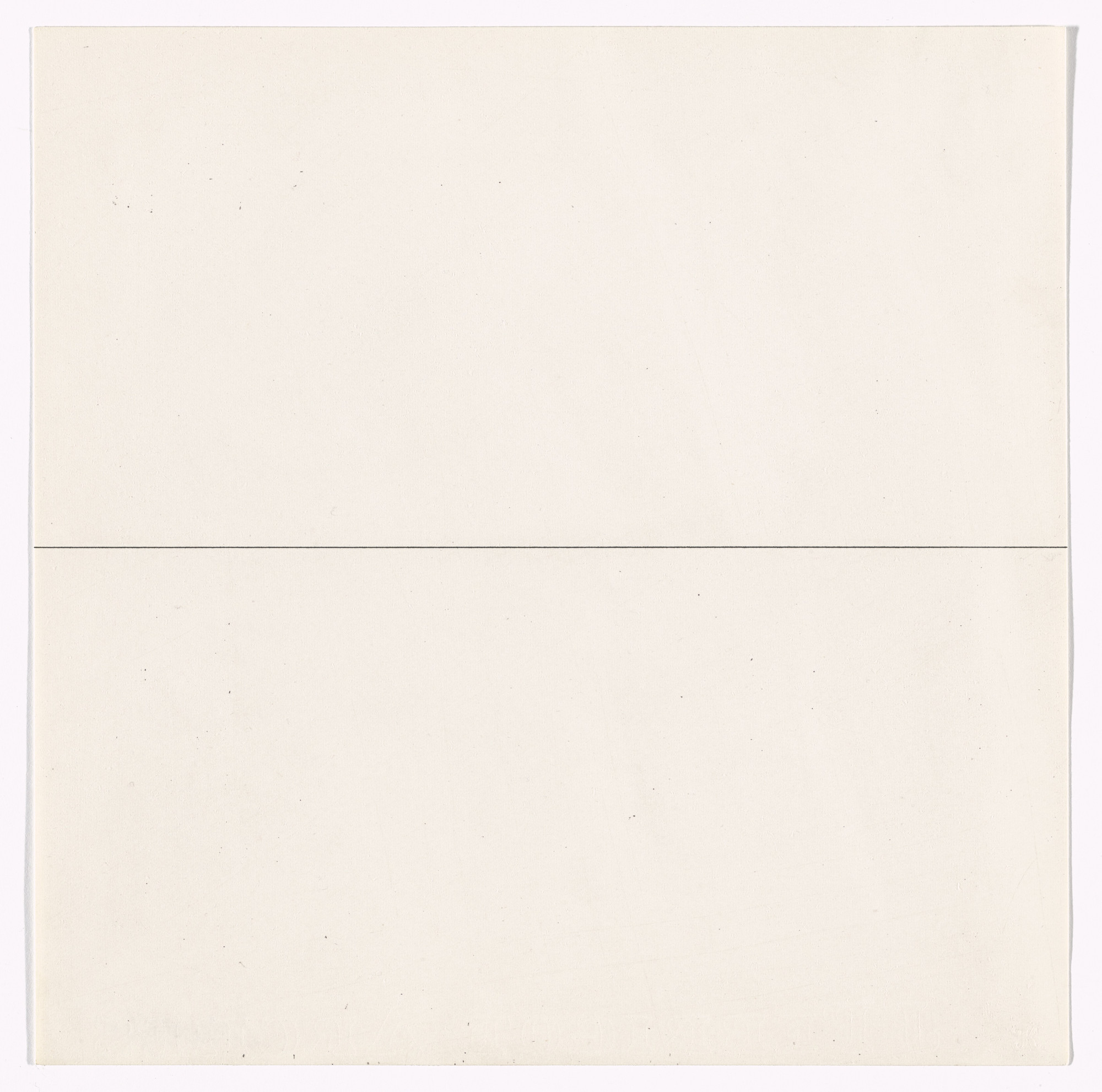 Sol LeWitt. Straight Lines in Four Directions & All Their Possible Combinations