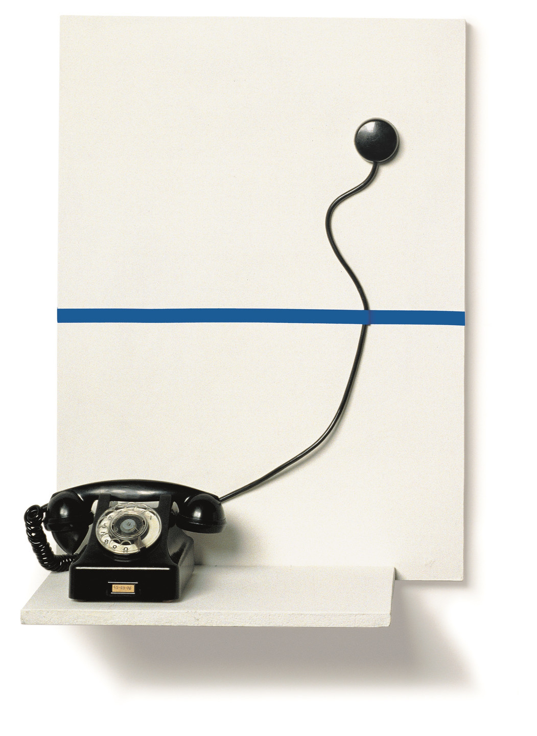 Edward Krasiński. Intervention with a Phone. 1972