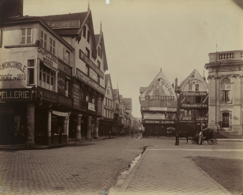 Beauvais, coin, place [de l'] Hôtel-de-Ville