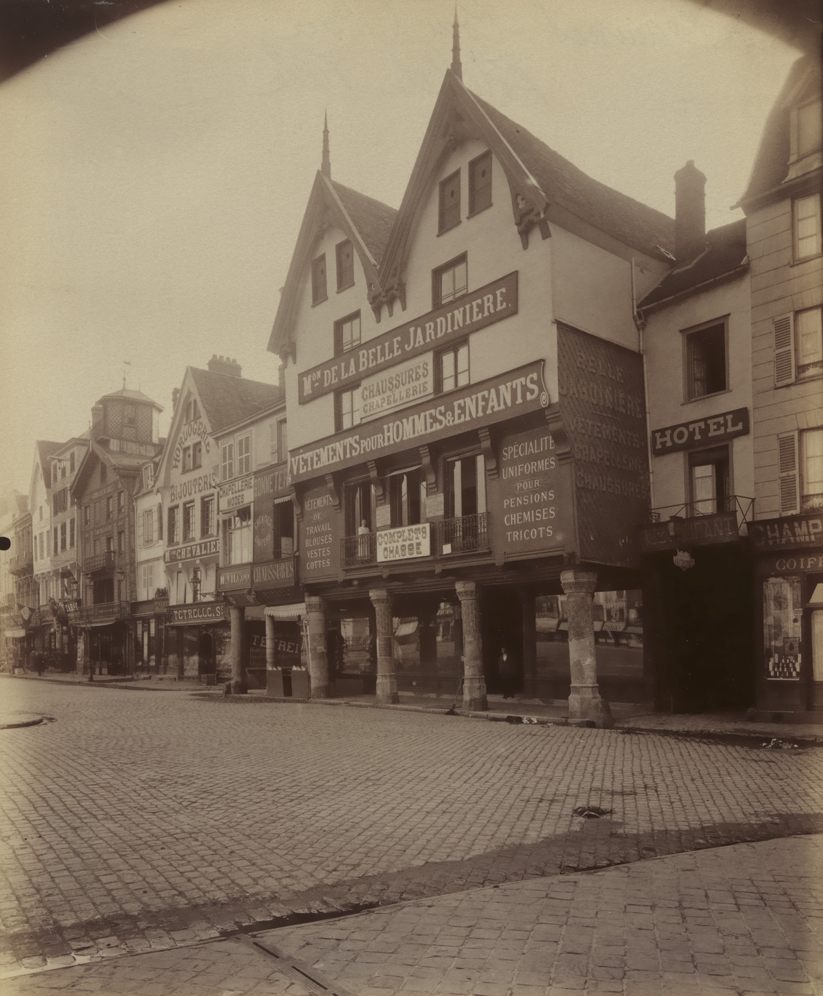 Eugene Atget Beauvais Coin Place Hotel De Ville 1904 Moma