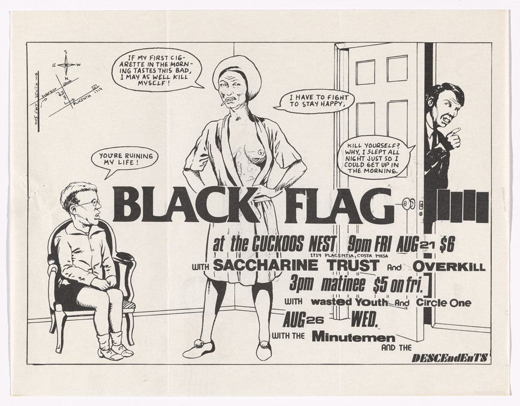 Black Flag at Cuckoos Nest