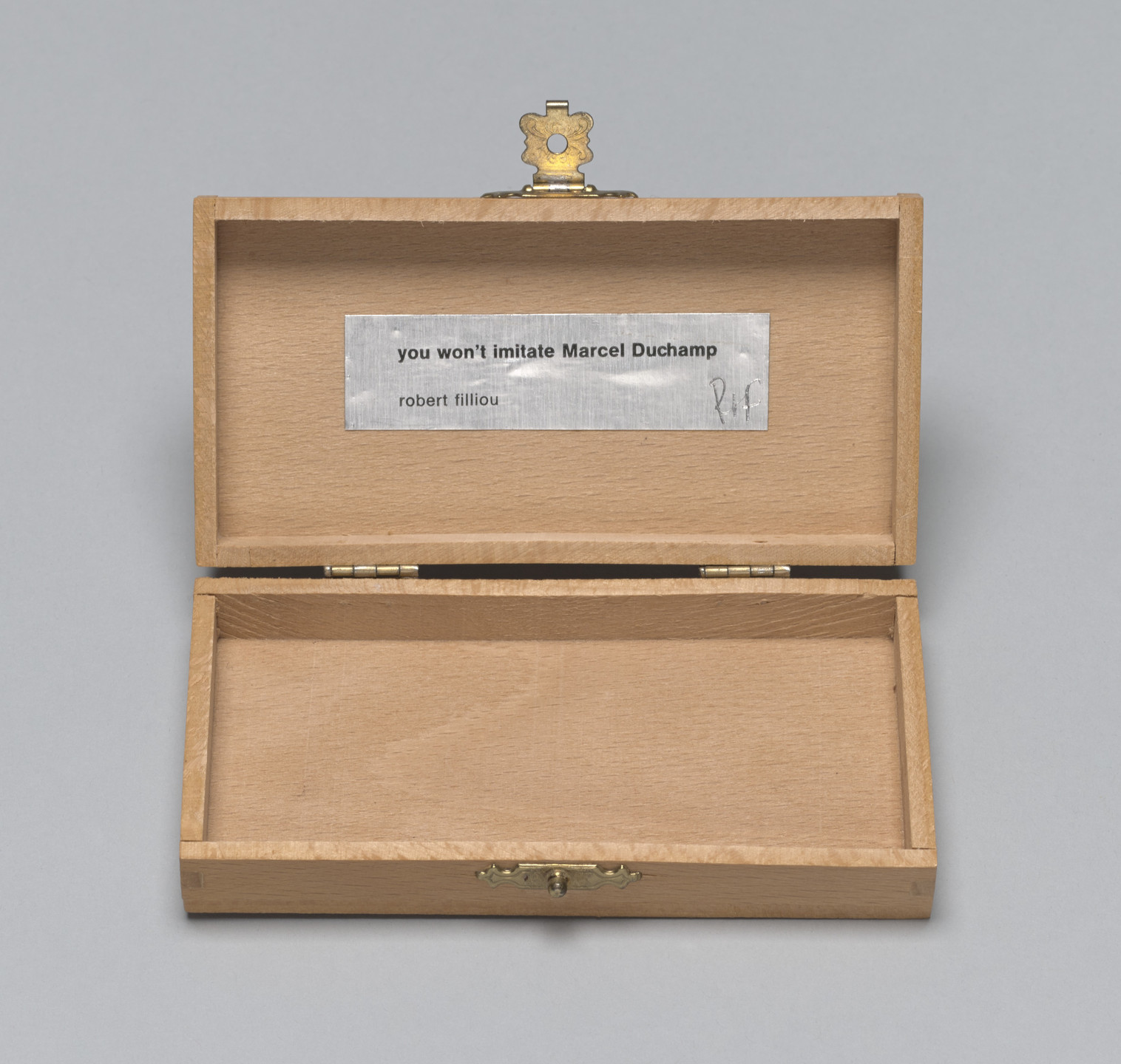 Robert Filliou. Optimistic Box no. 3. 1969