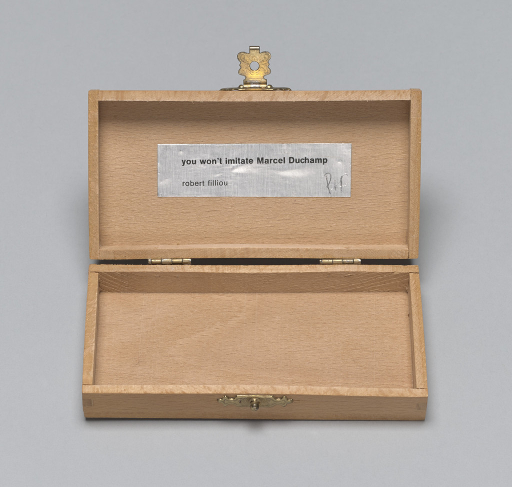 Optimistic Box no. 3, Robert Filliou, 1969