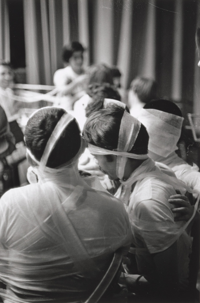 Sky Piece for Jesus Christ, performed during Fluxorchestra at Carnegie Recital Hall, New York, September 25, 1965