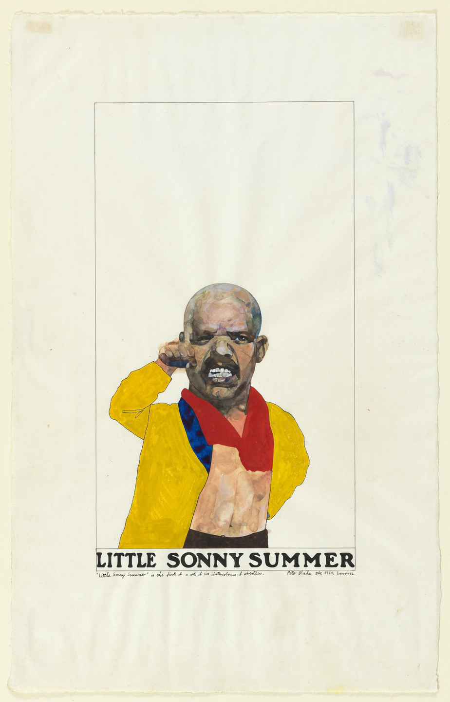 Peter Blake. Little Sonny Summer. 1969