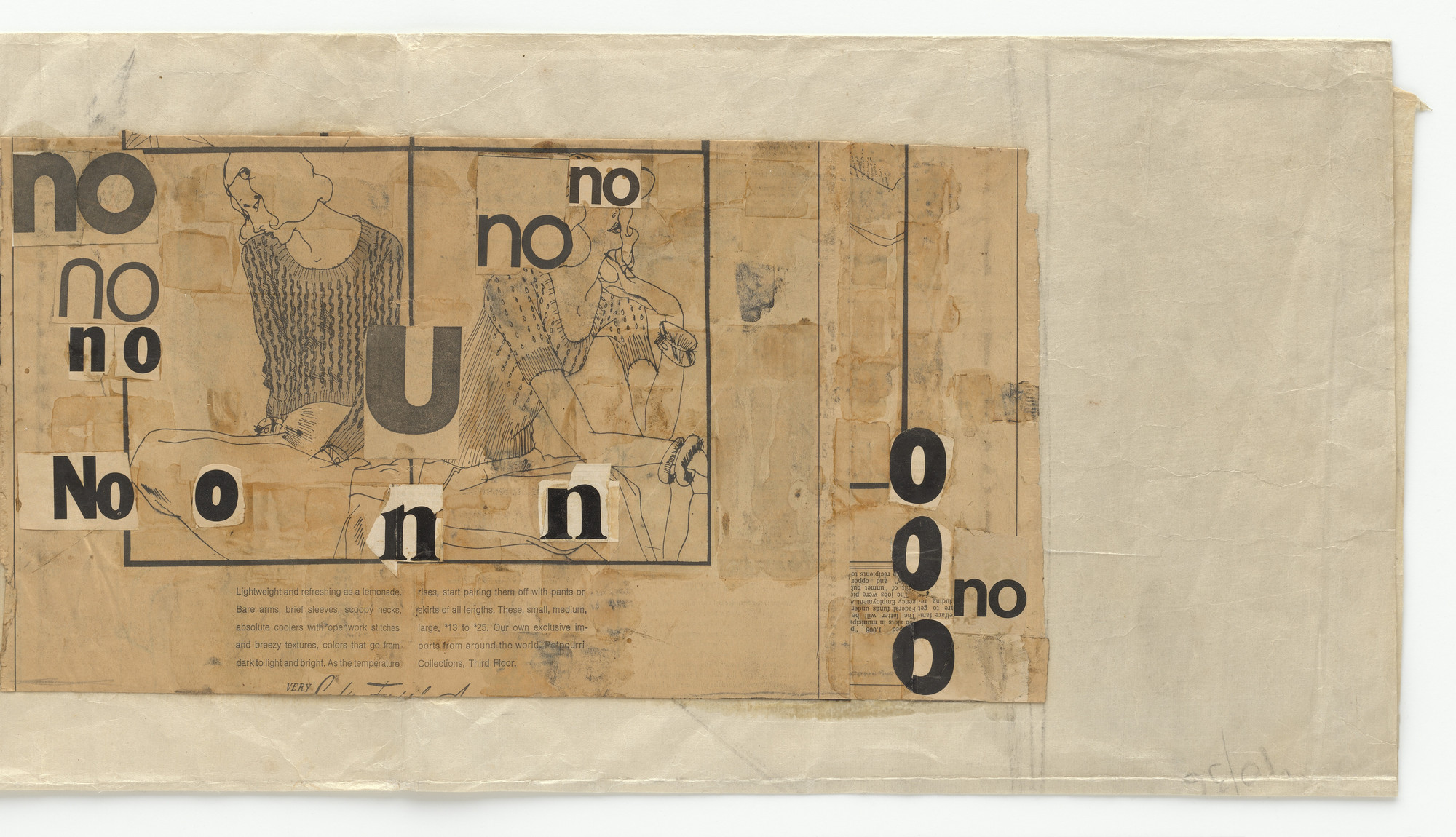 洋書 1973 Ars Sutoria, Arsutoria Magazine 103 Louise Bourgeois. No (3). 1972-1973 | MoMA