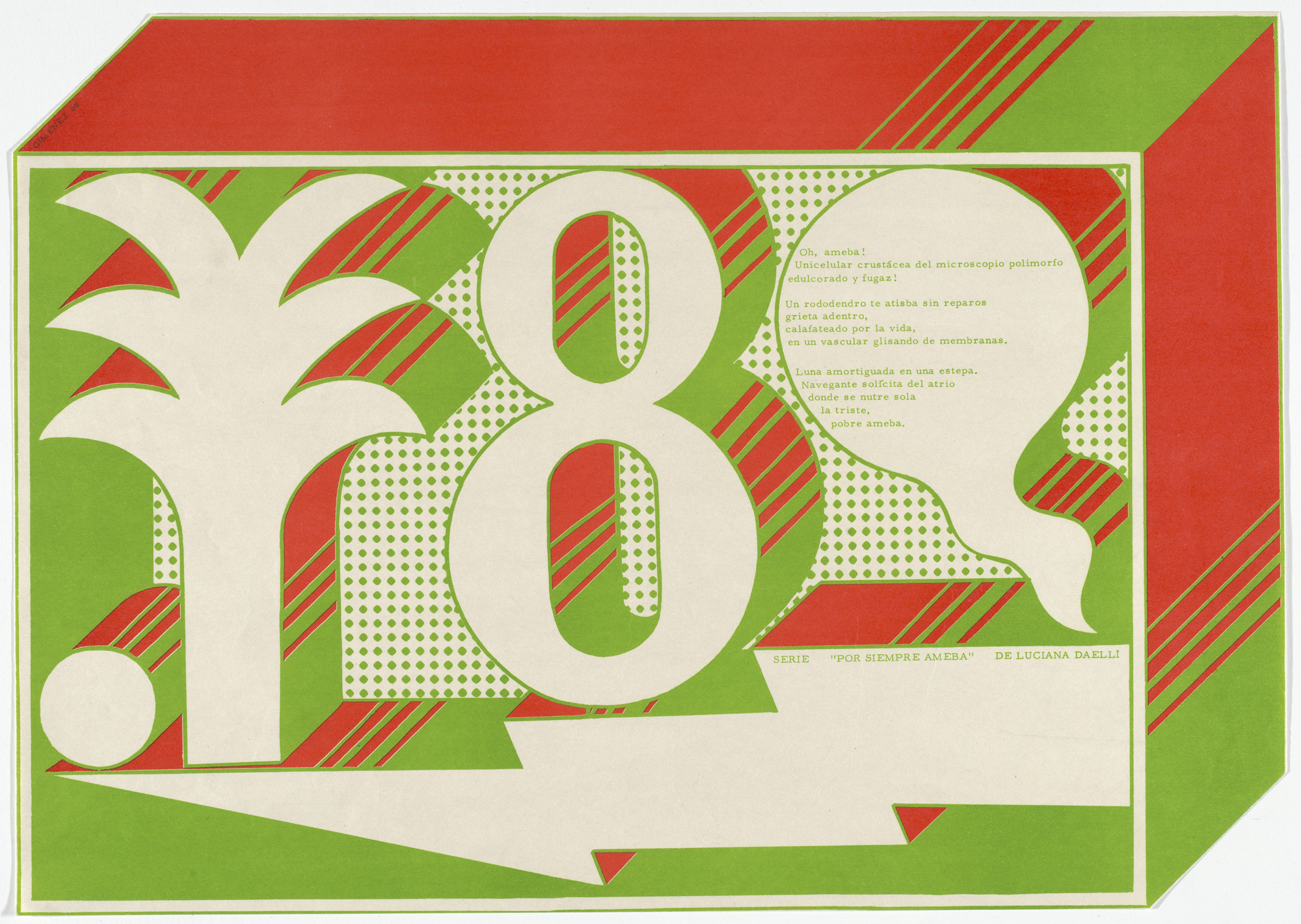 Edgardo Miguel Gimenez. Por Siempre Ameba. (1968)