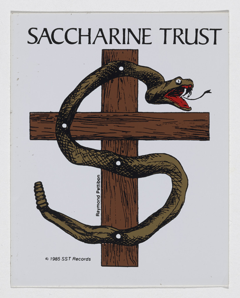 Saccharine Trust Sticker