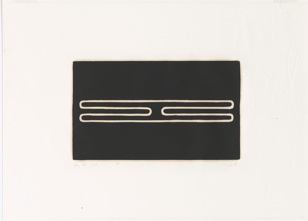 Untitled, Donald Judd, 1961, printed 1979