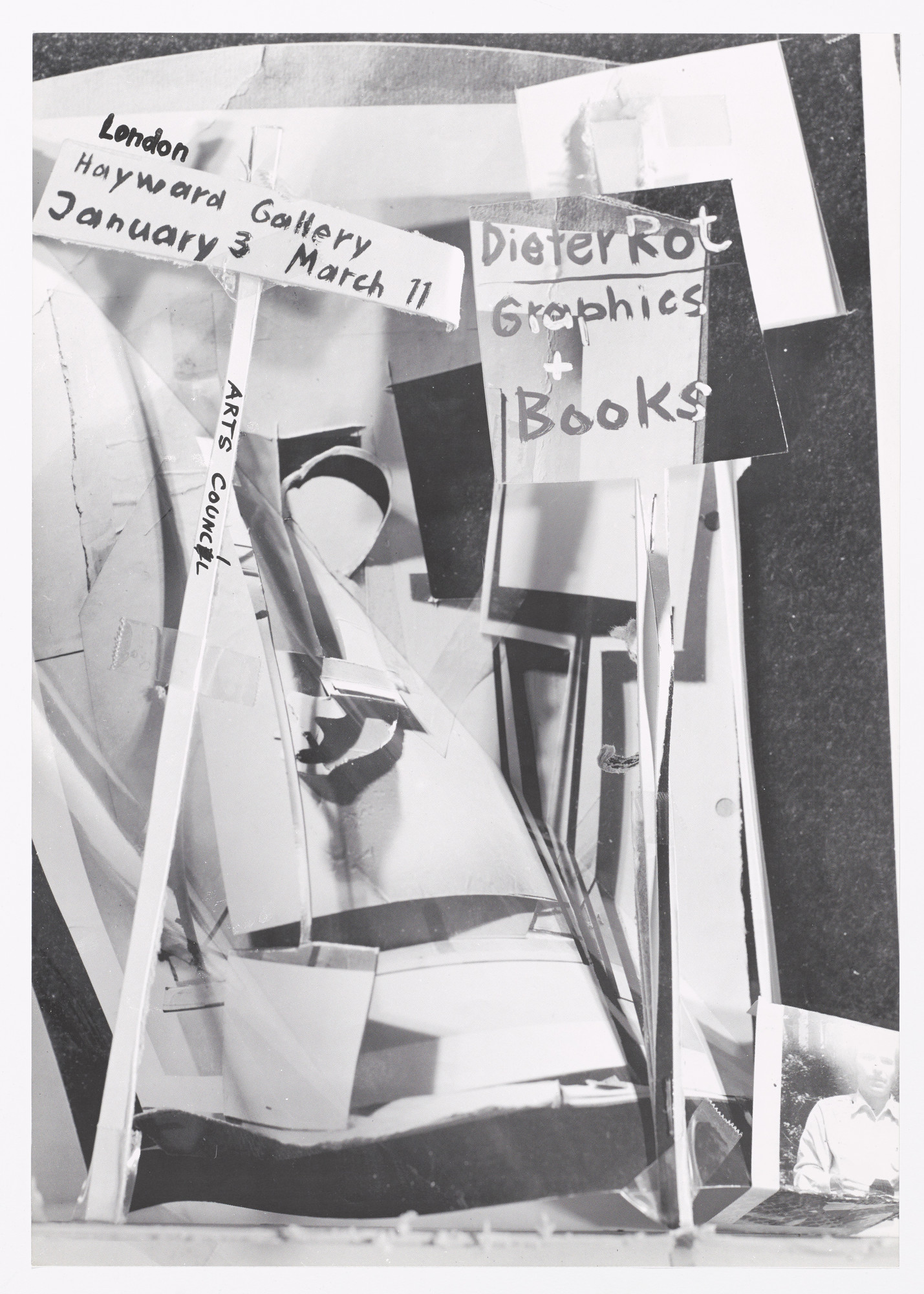 Dieter Roth. Poster for Dieter Roth: Bucher & Grafik, Hayward Gallery, London