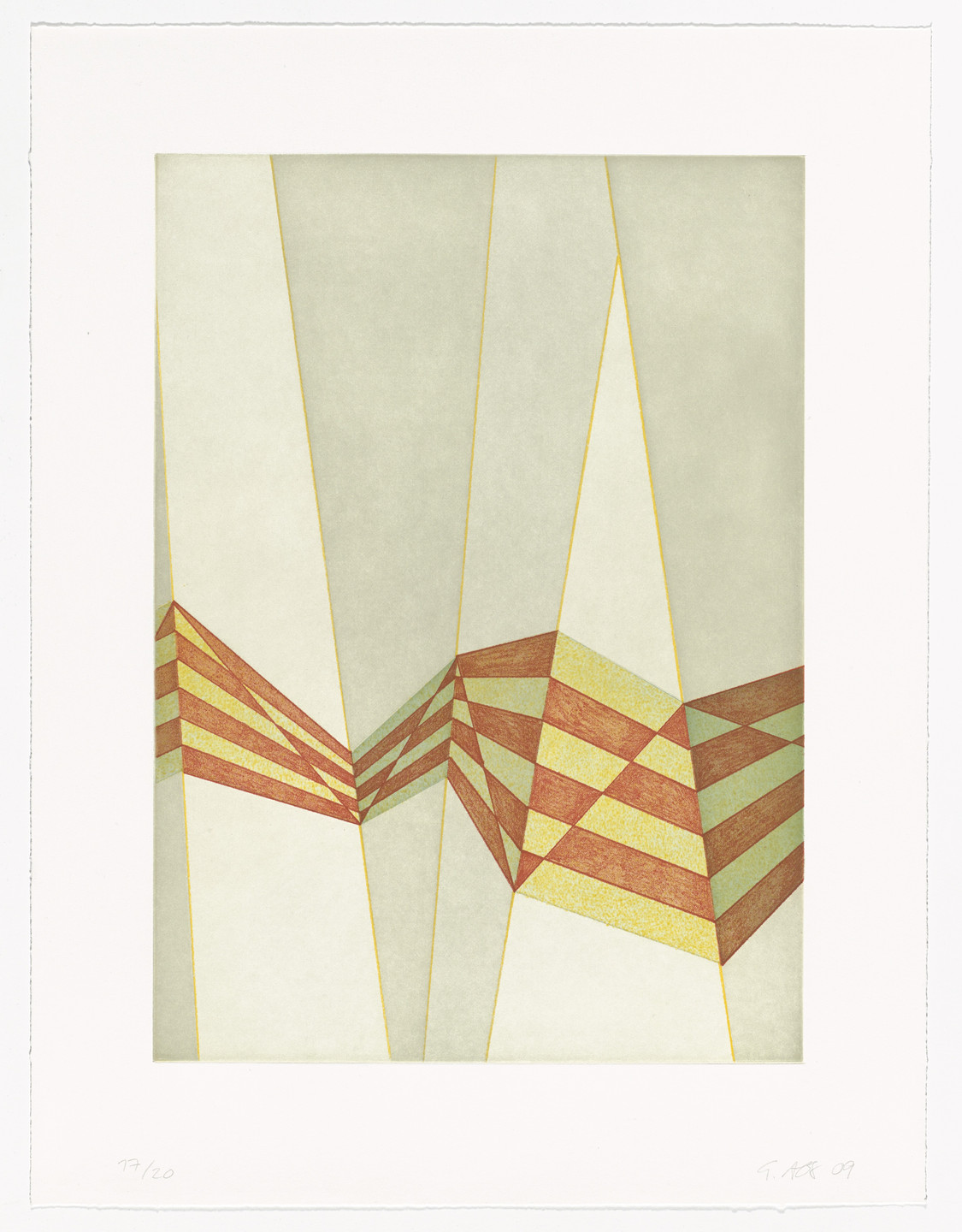 Tomma Abts. Untitled (diagonals). 2009