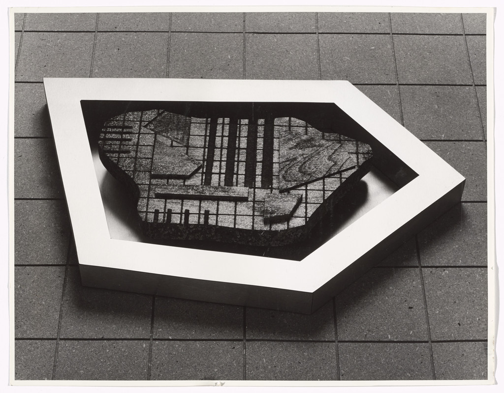 Preparatory material for Levitated Mass (1982)