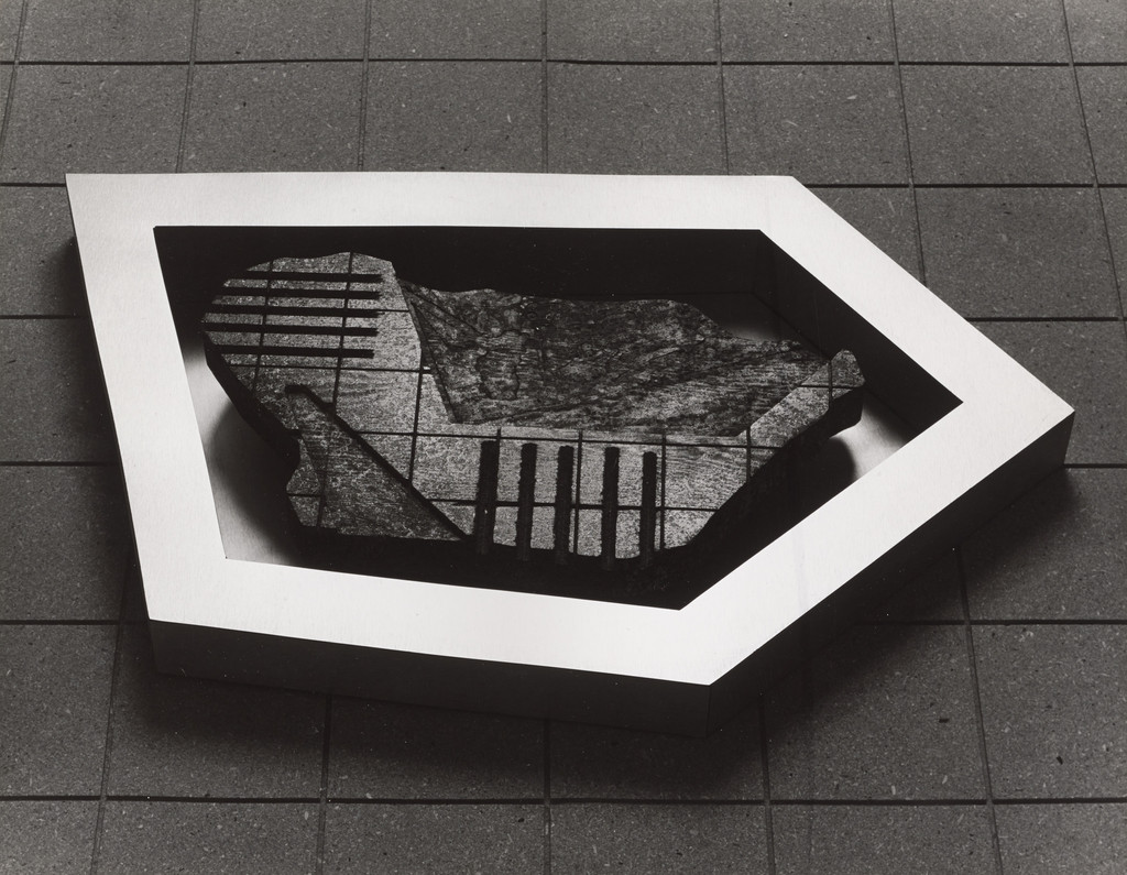 Preparatory material for Levitated Mass (1982)