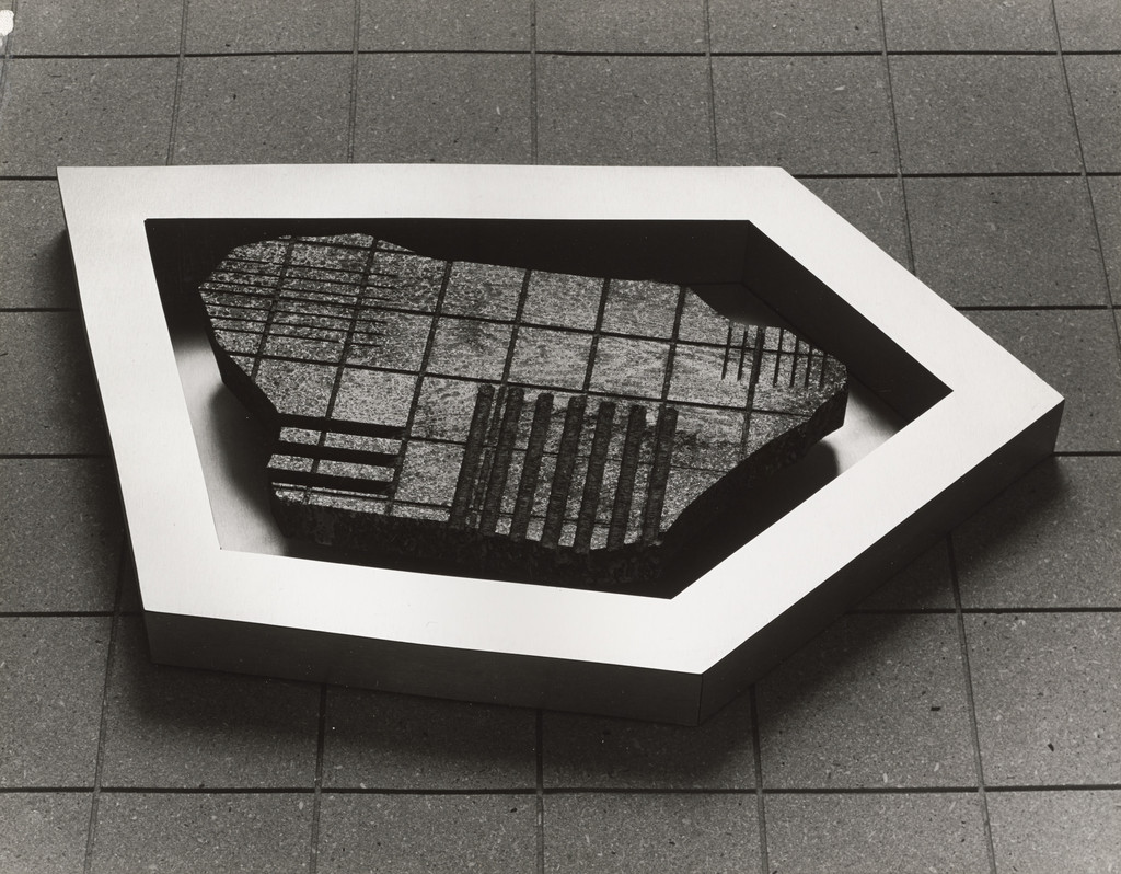 Preparatory material for Levitated Mass (1982)