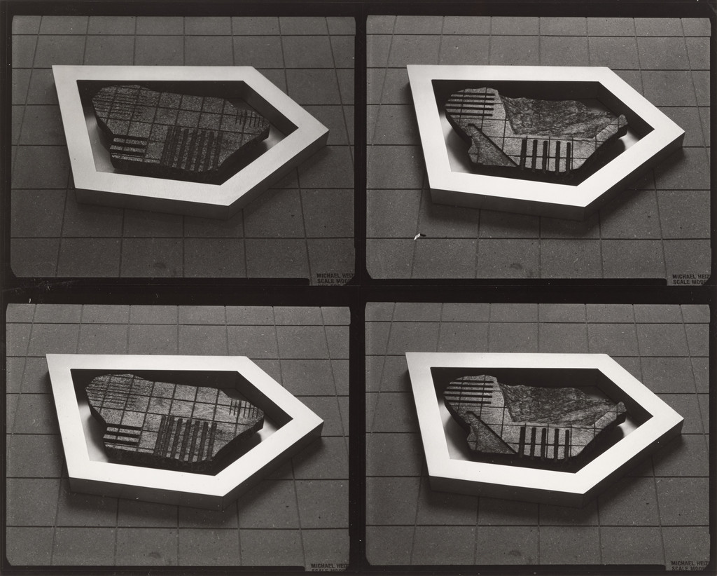 Preparatory material for Levitated Mass (1982)