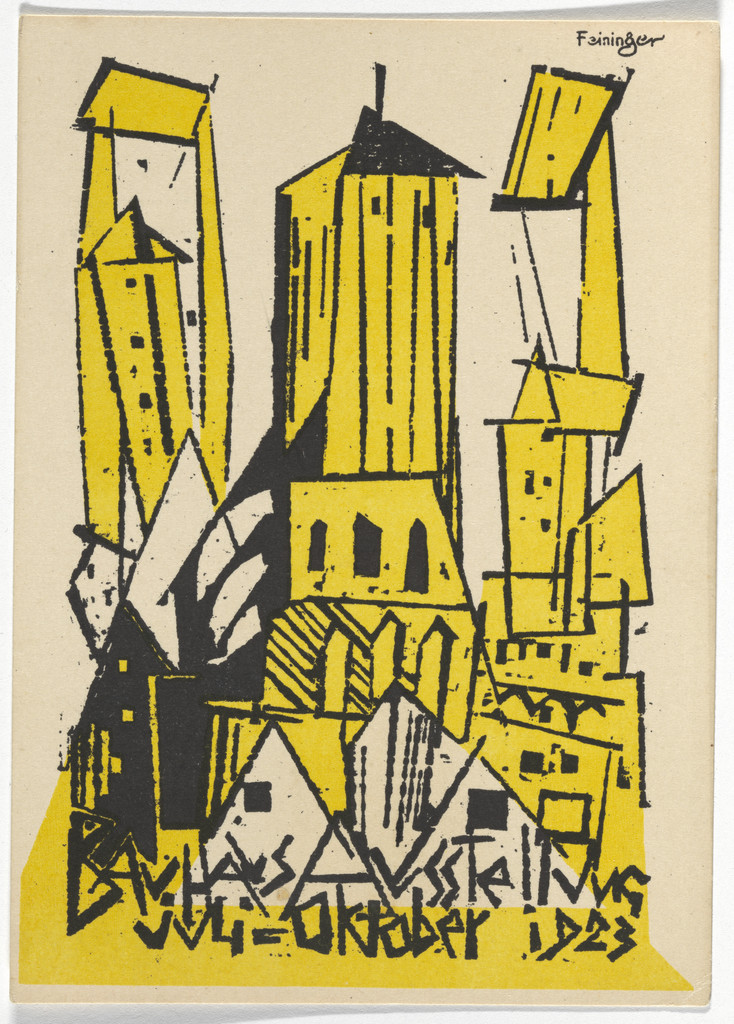 Bauhaus Ausstellung Weimar Juli - Oktober 1923