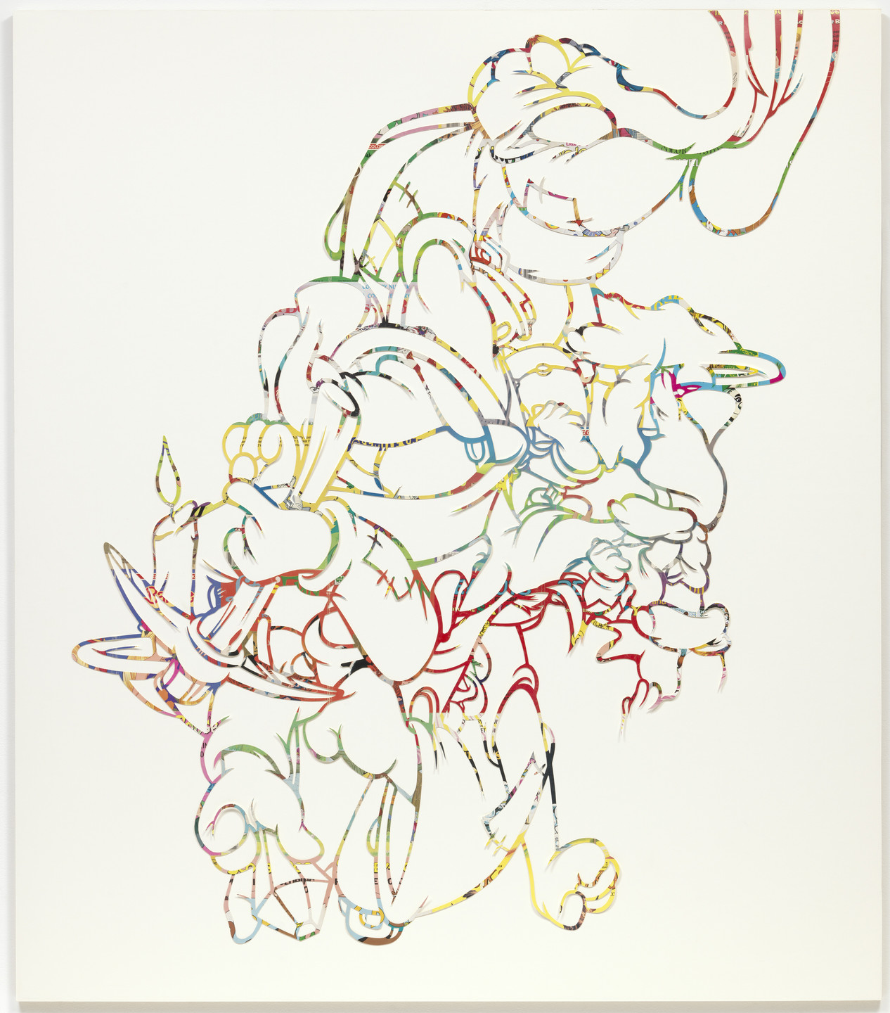 Arturo Herrera. A Knock. 2000