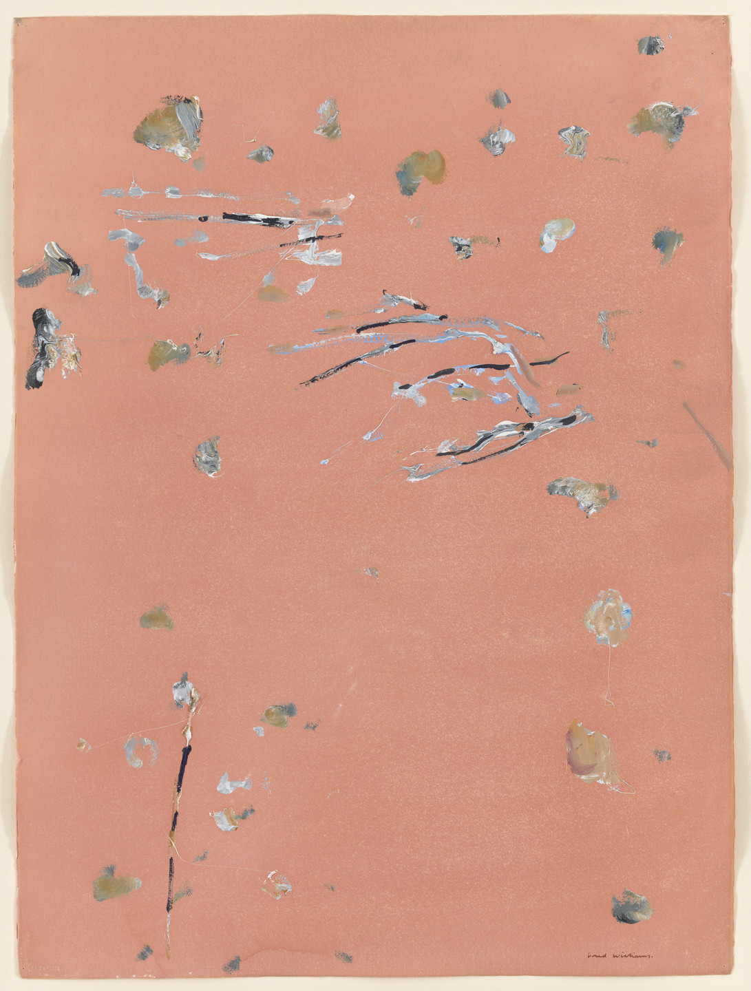 Fred Williams. Aboriginal Graves, Tibooburra, No. 1. 1967