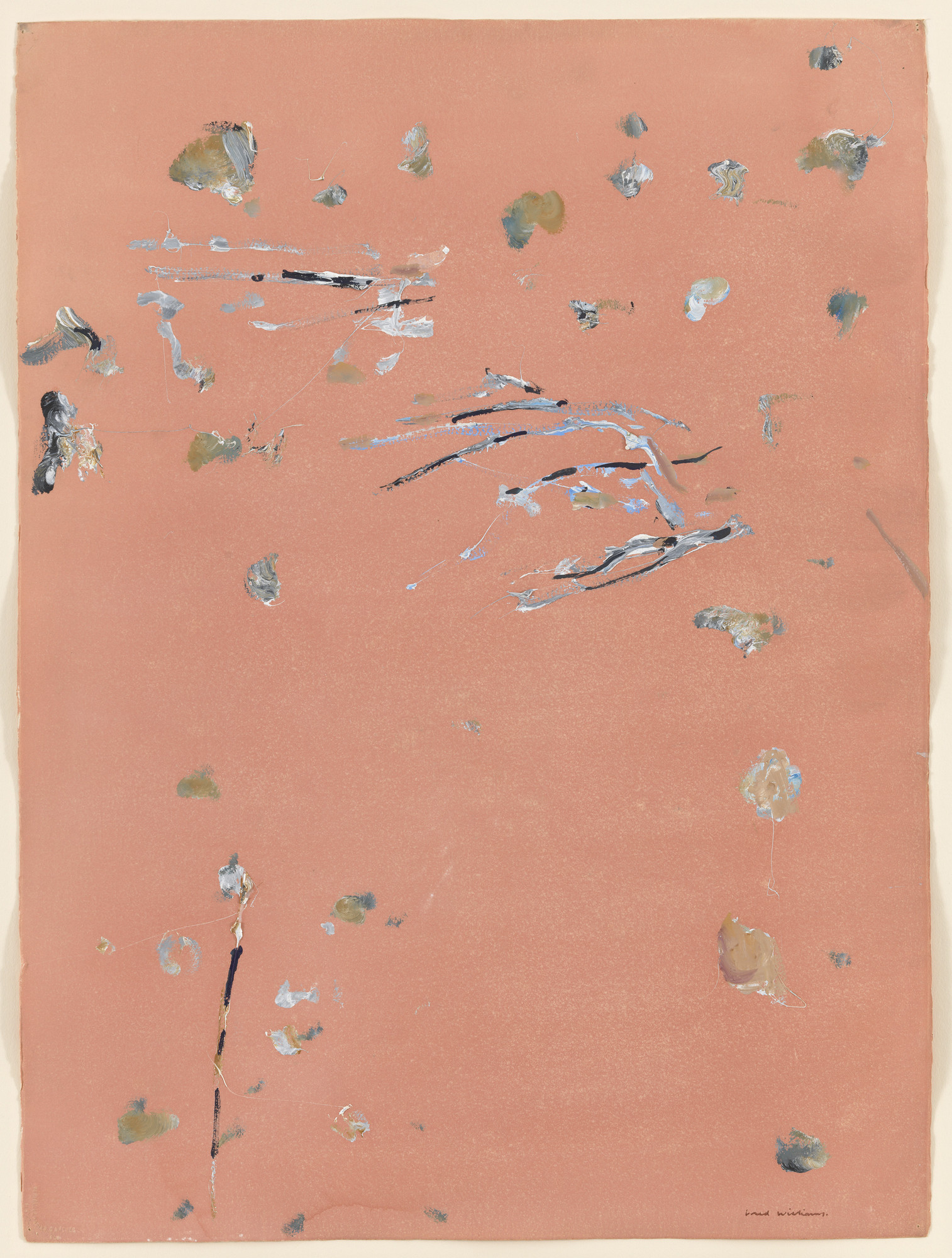 Fred Williams. Aboriginal Graves, Tibooburra, No. 1