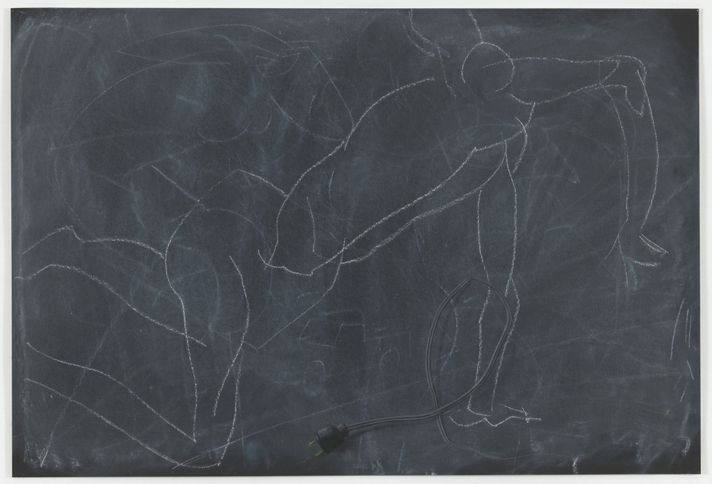 Dibujo - Figure and Electric Cord
