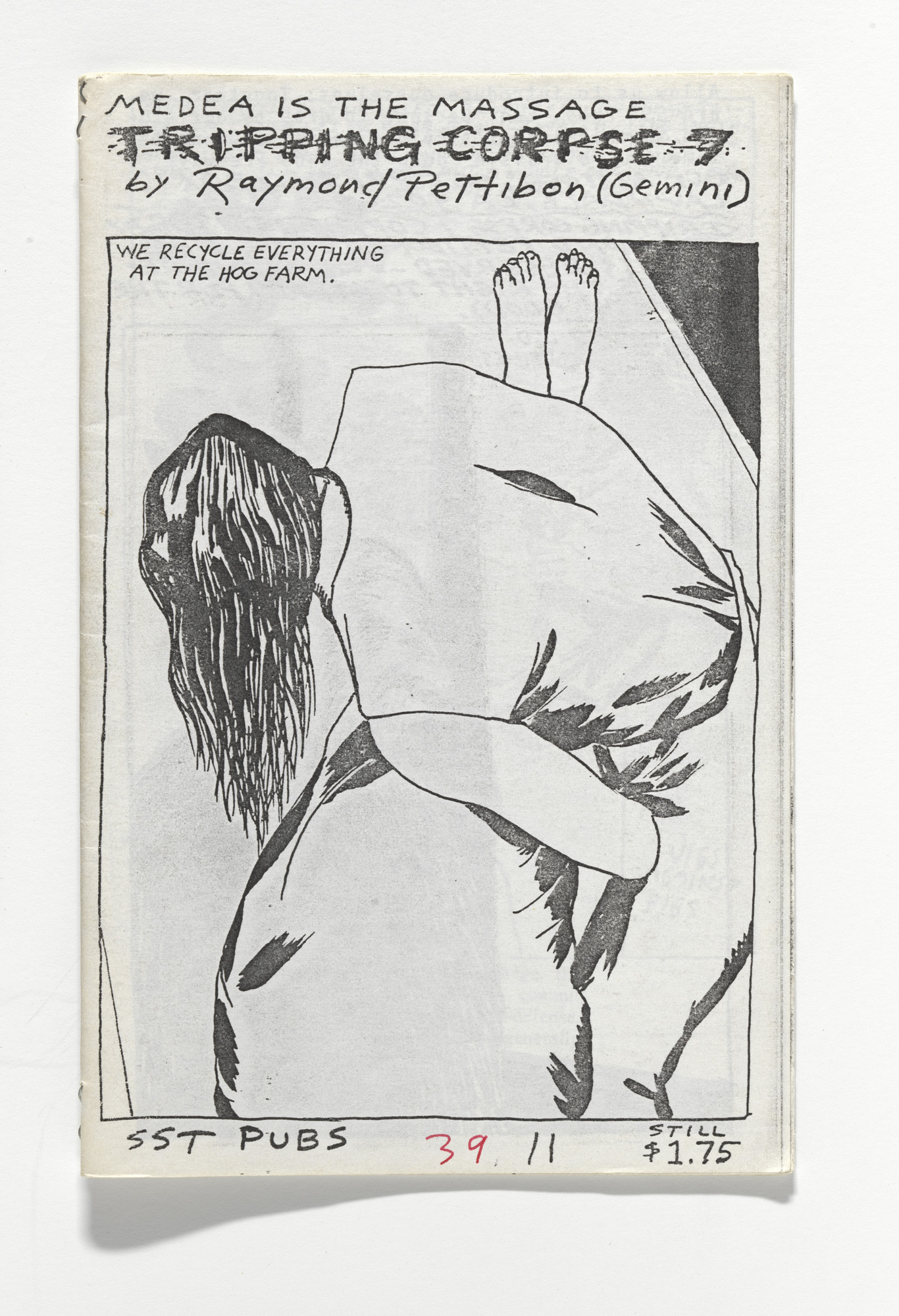 Raymond Pettibon. Tripping Corpse 7