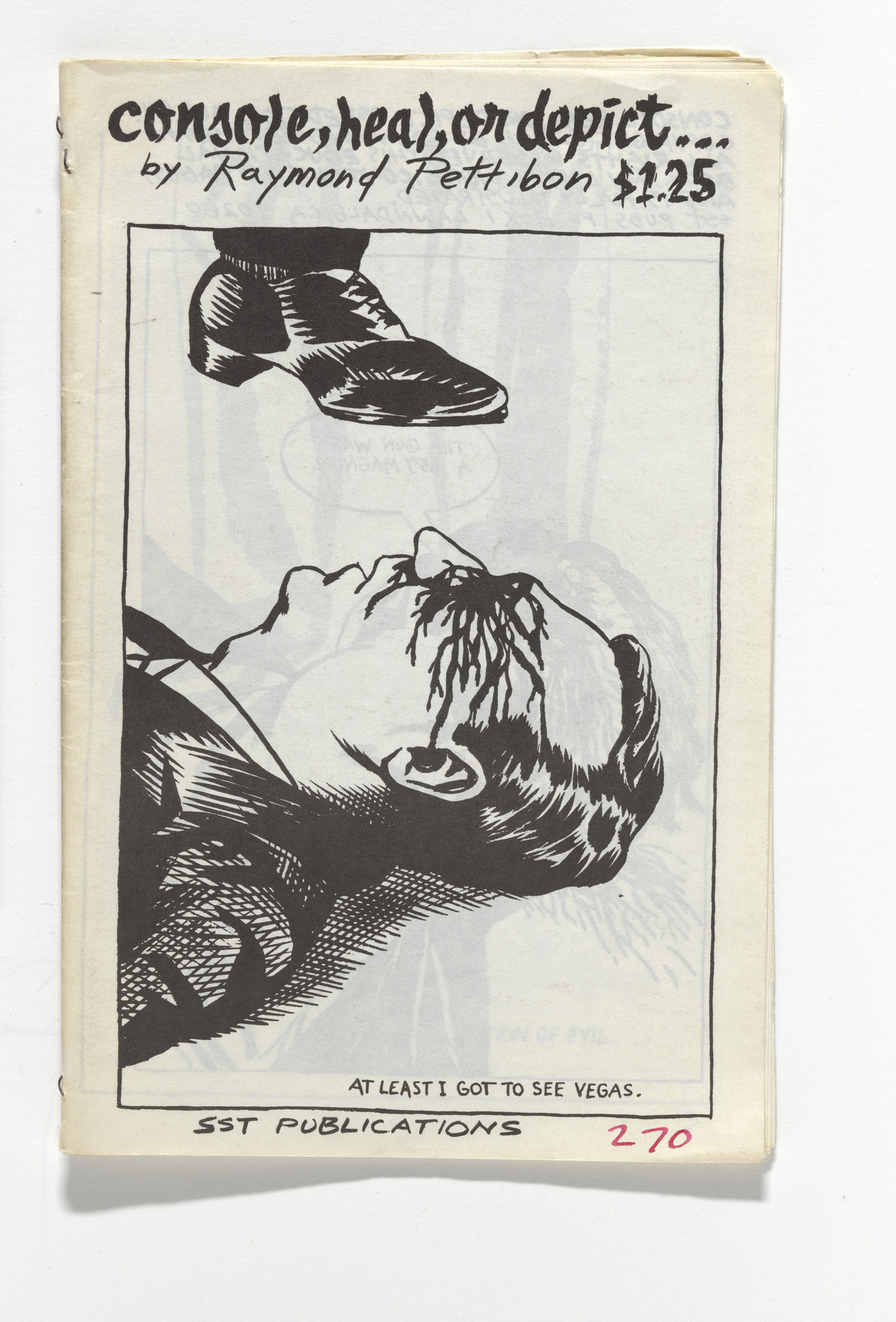 Raymond Pettibon. Cconsole, Heal, or Depict