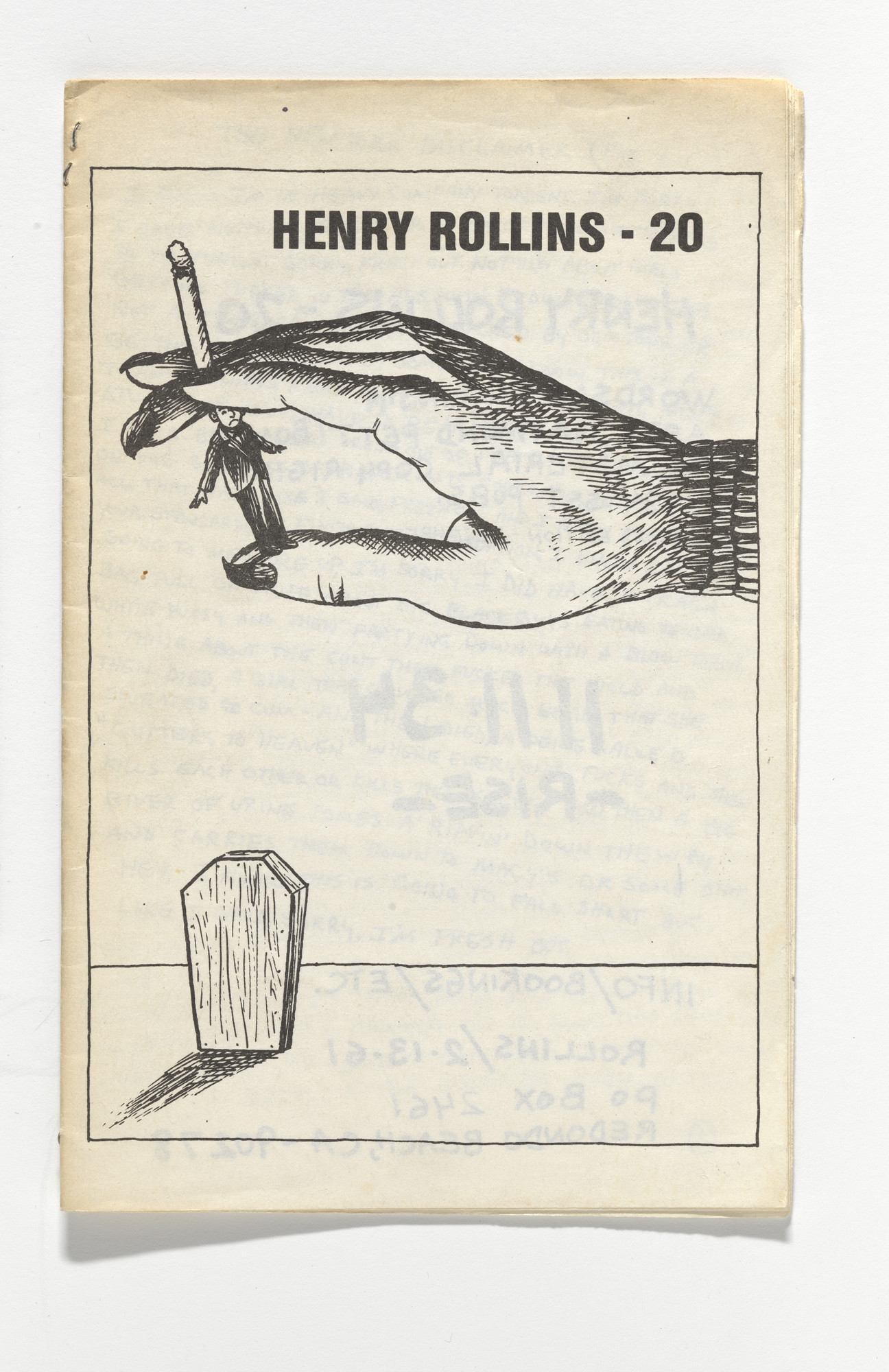 Raymond Pettibon. Henry Rollins - 20