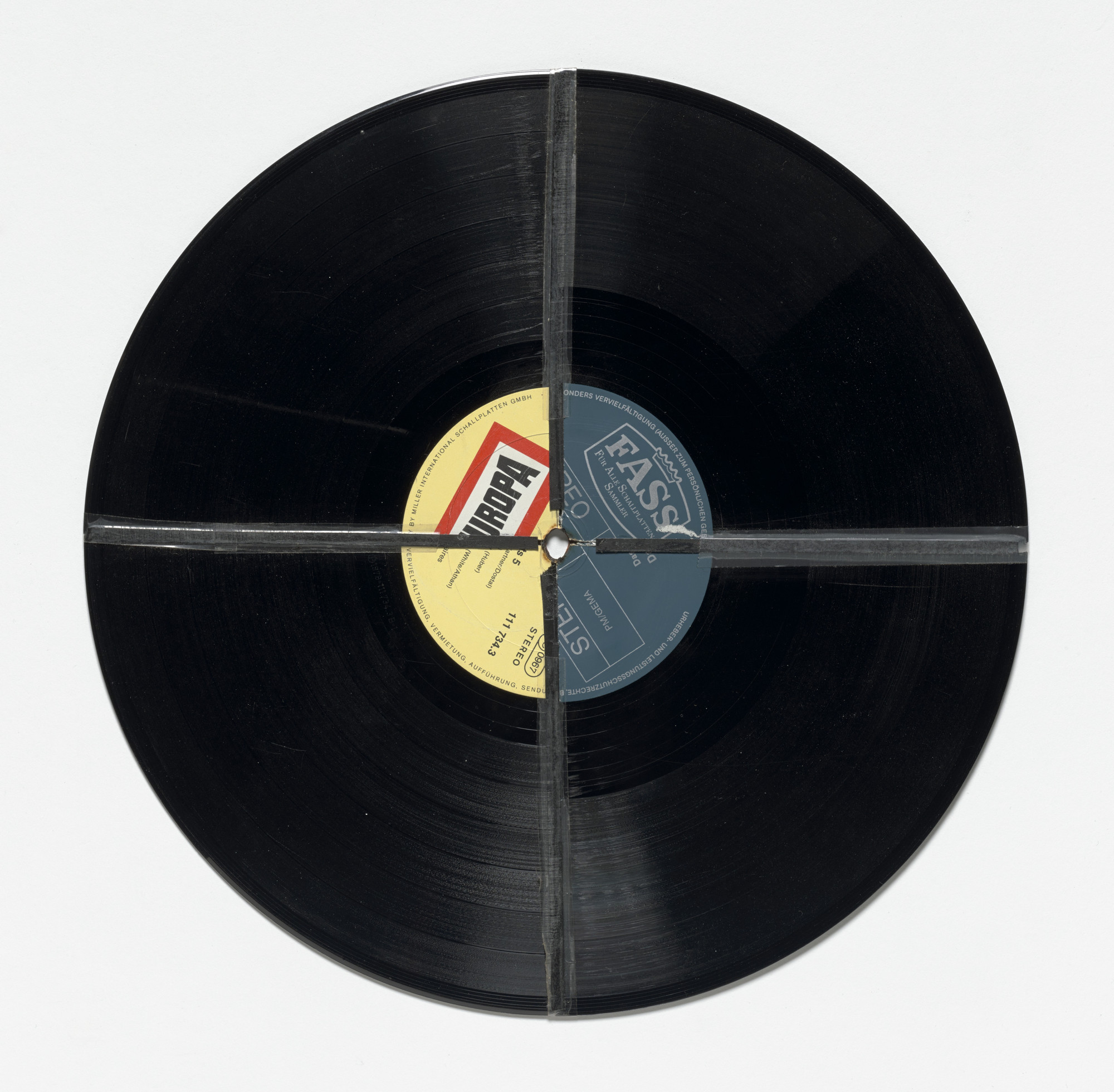 Milan Knížák. Destroyed Music. 1963, fabricated 1975 | MoMA