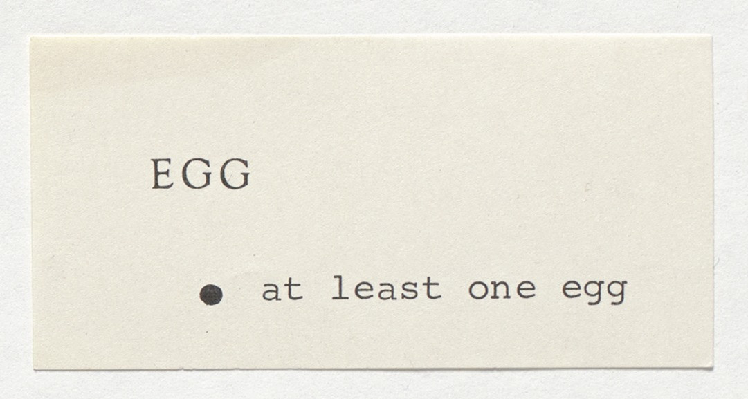 George Brecht, Robert Watts. Lantern Extract. 1962