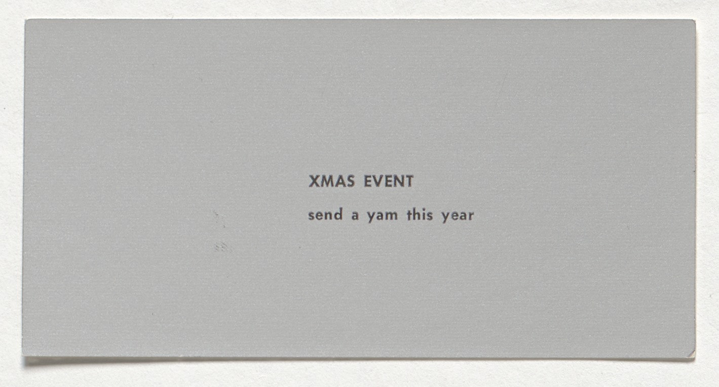 George Brecht, Robert Watts. Lantern Extract. 1962