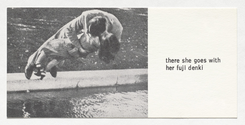 There She Goes with Her Fuji Denki