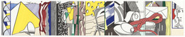 Roy Lichtenstein. Final Study for Greene Street Mural. 1983