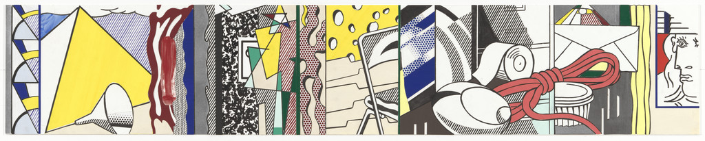 Final Study for Greene Street Mural