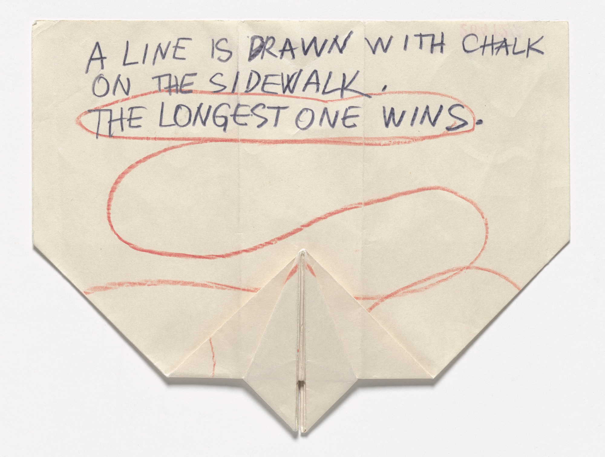 Milan Knížák. Paper Glider