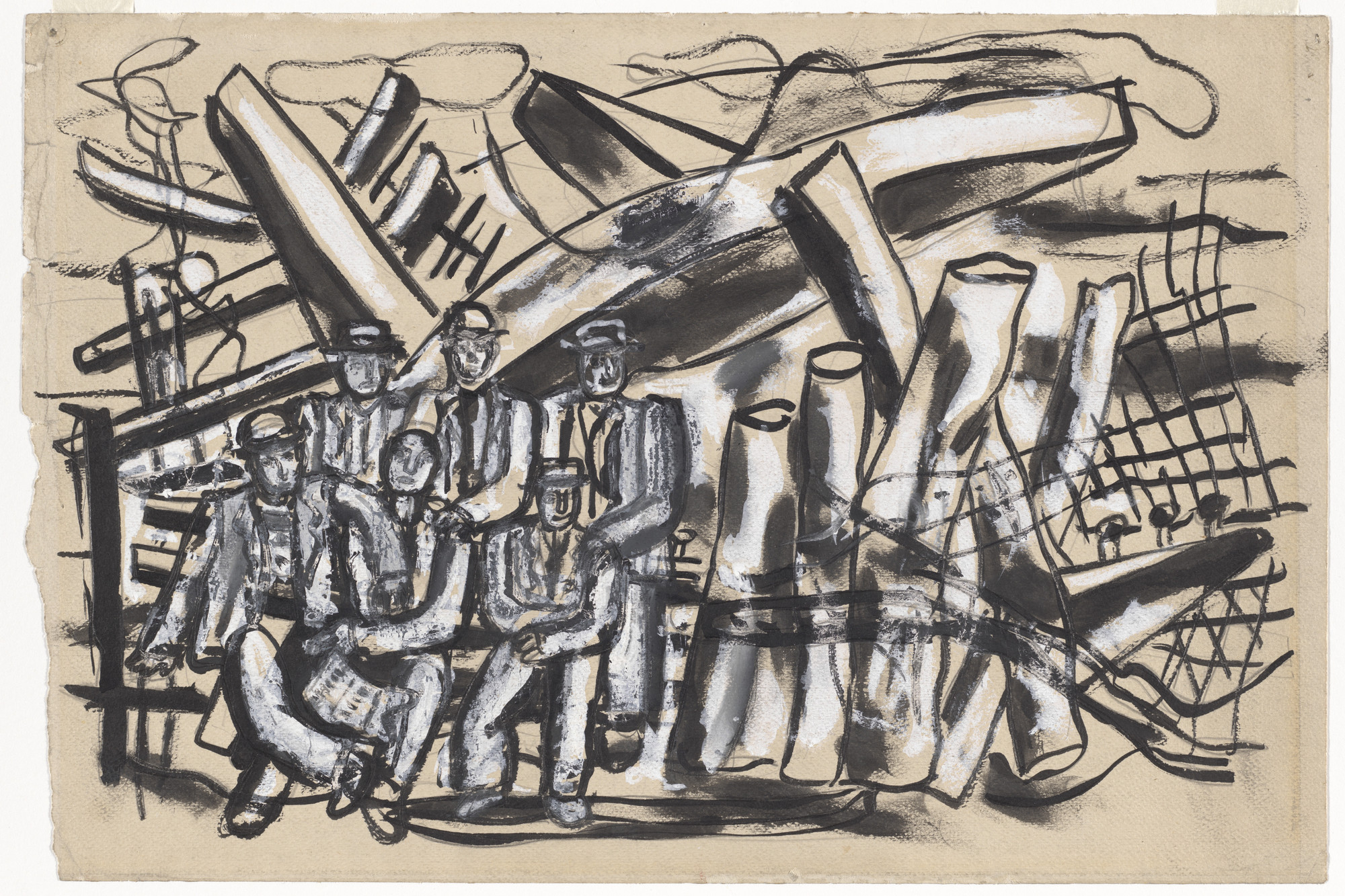 Fernand Léger. The Constructors. 1951 | MoMA