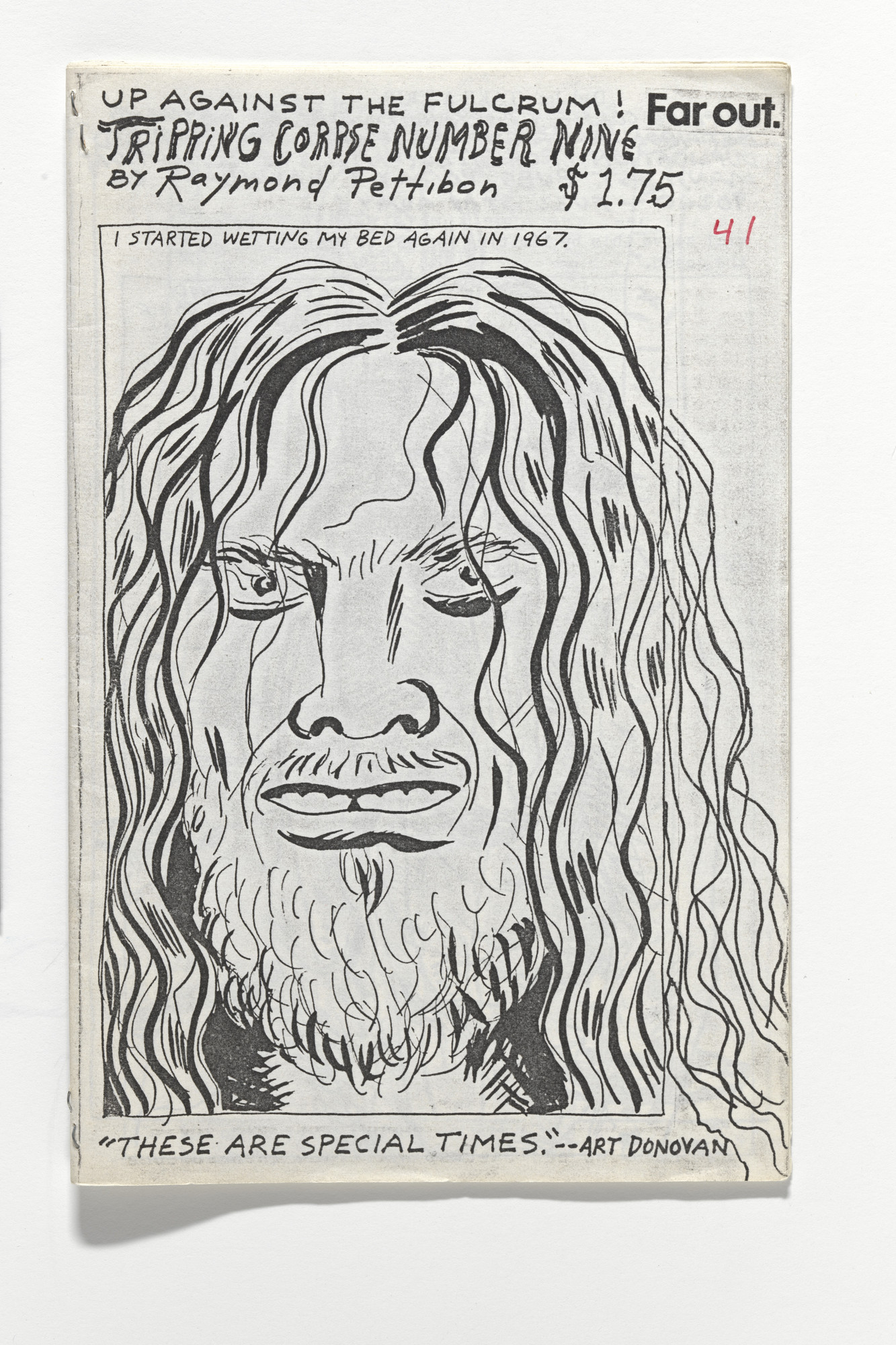 Raymond Pettibon. Tripping Corpse 9