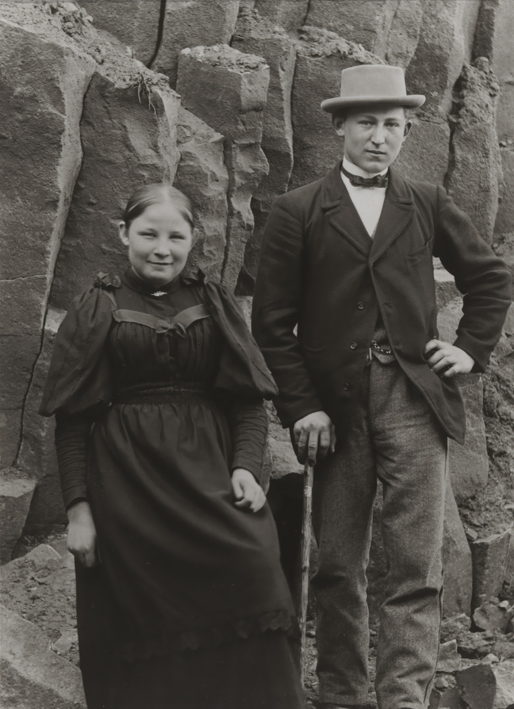 August Sander. Hikers on the Hohenseelbachskopf. 1892