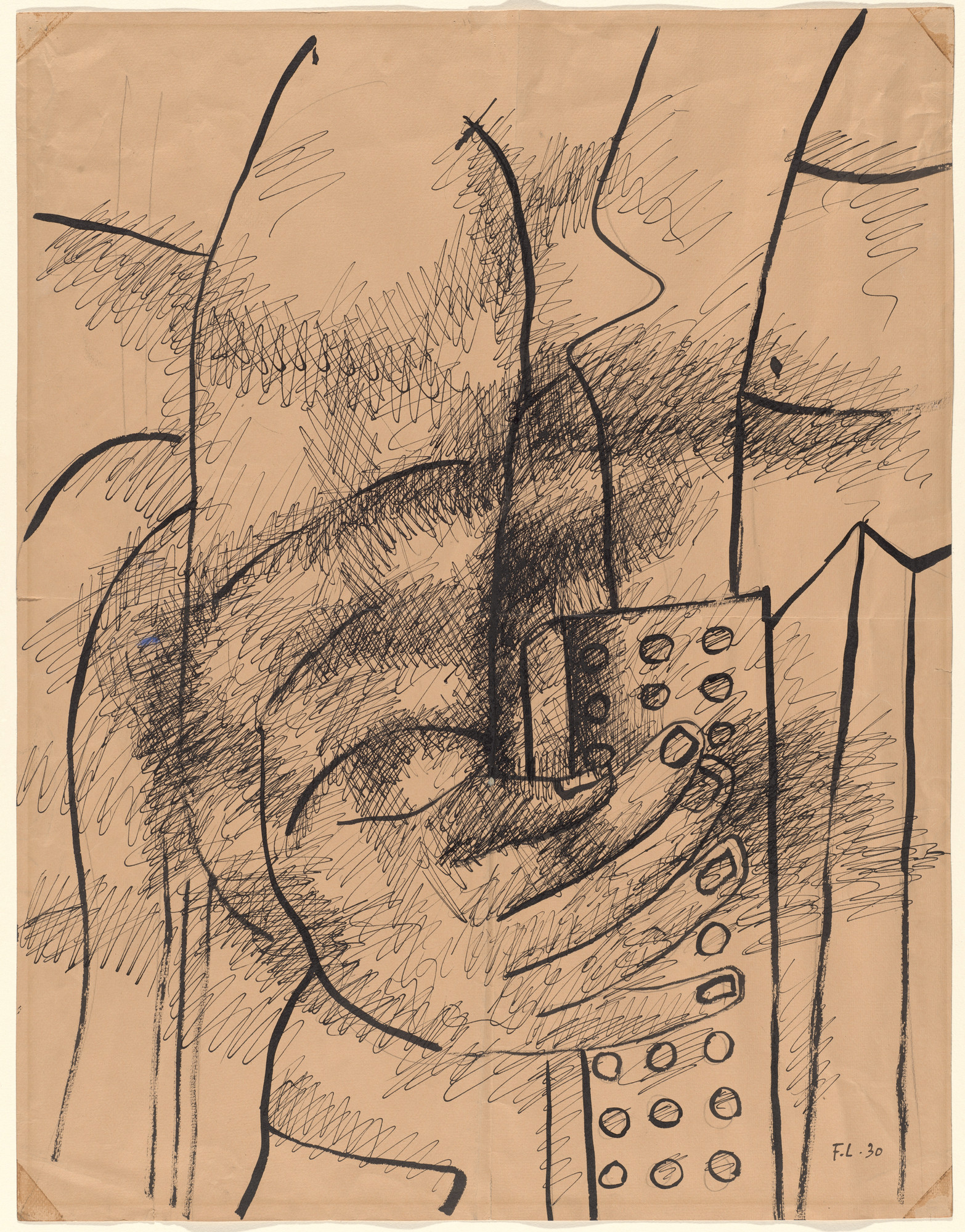 Fernand Léger. The Accordionist