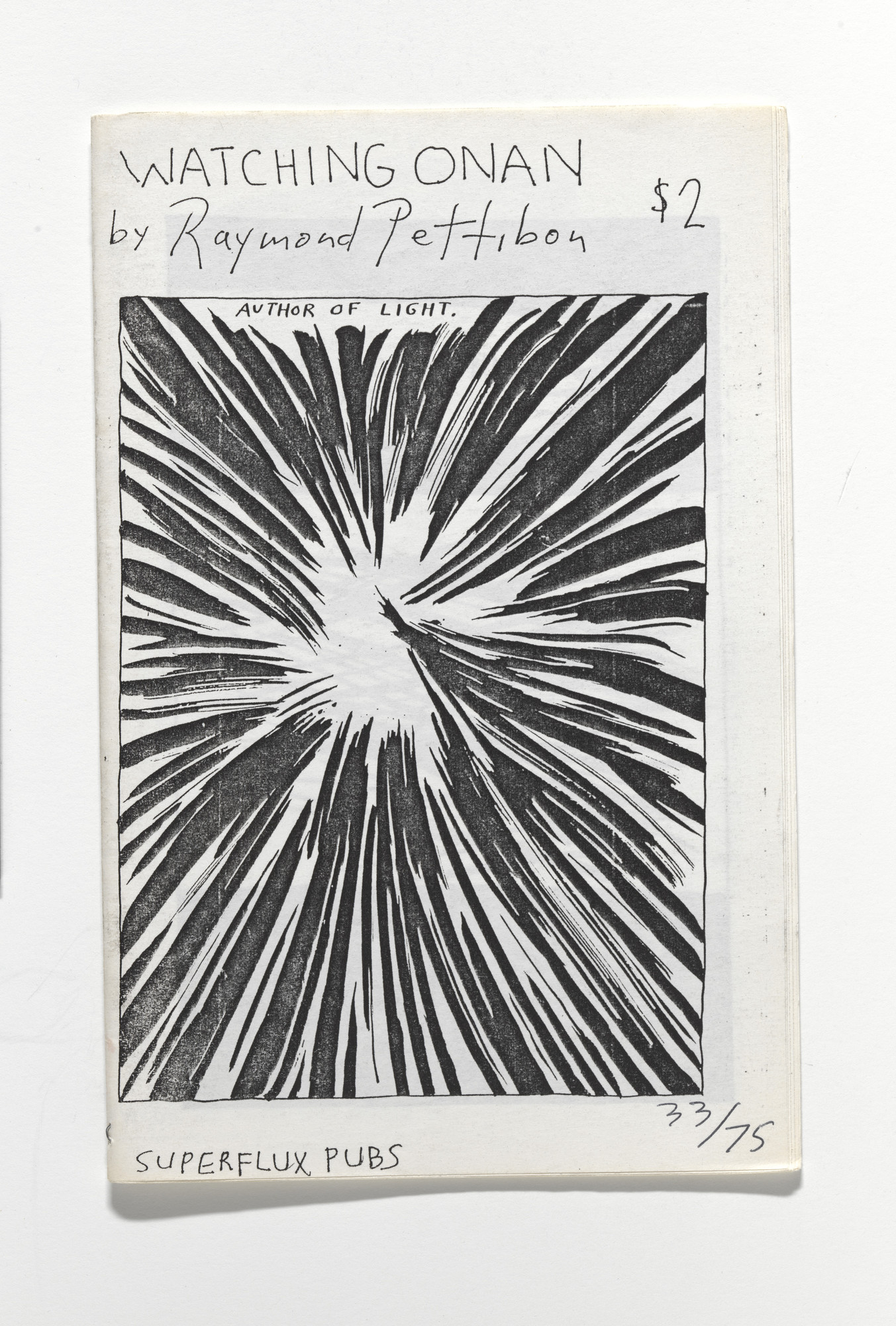 Raymond Pettibon. Watching Onan