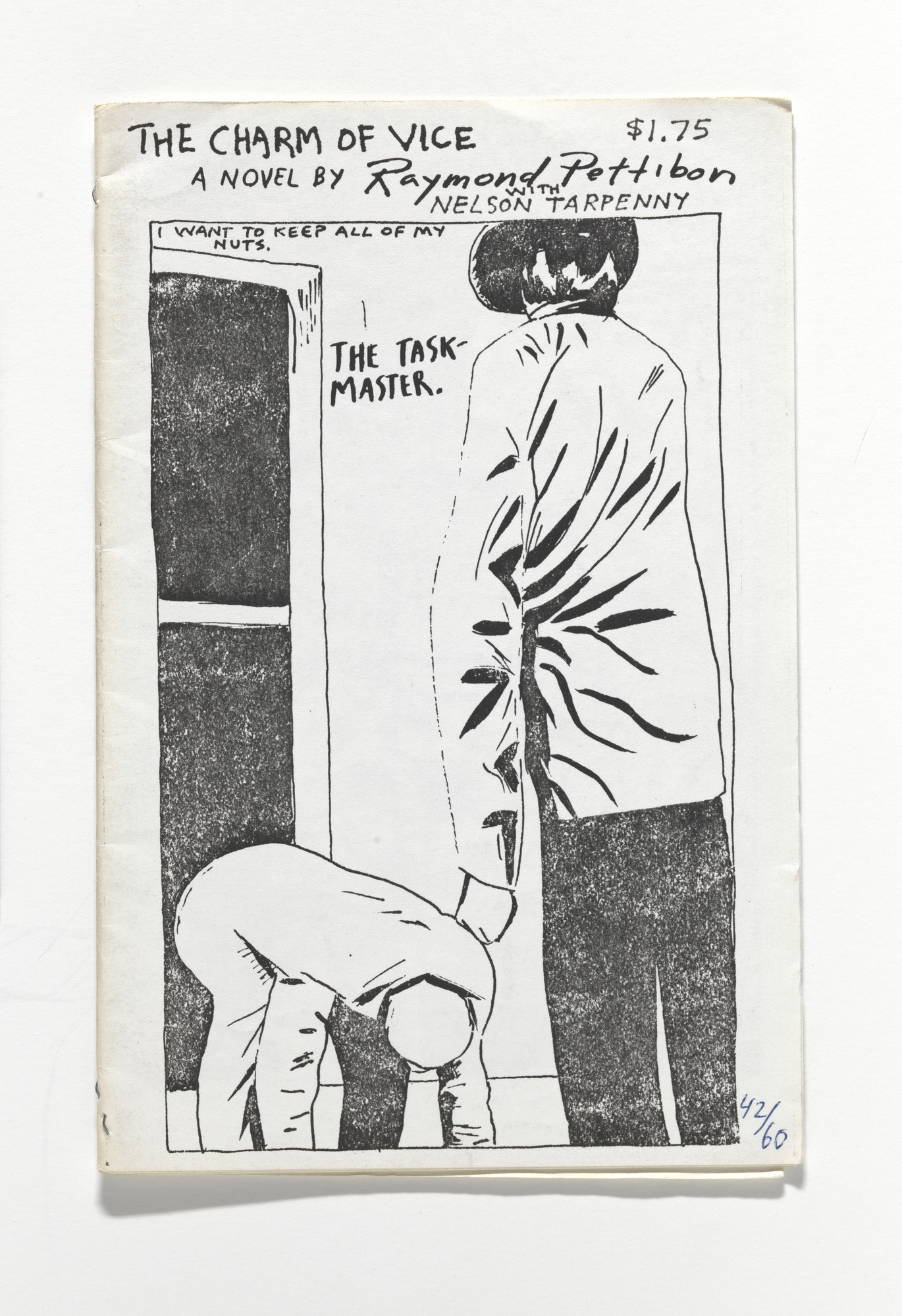 Raymond Pettibon, Nelson Tarpenny. The Charm of Vice. 1988 | MoMA