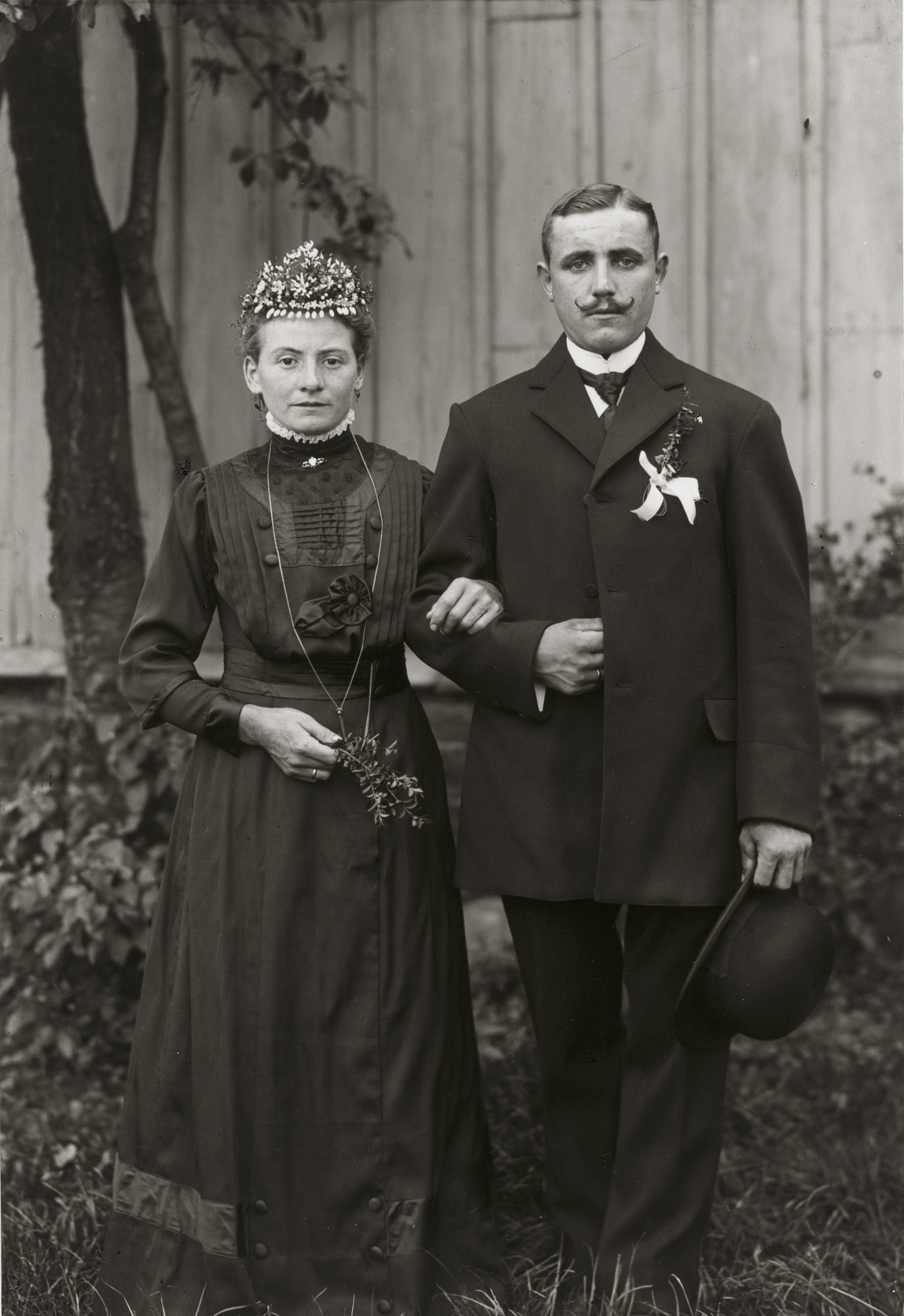 August Sander. Engaged Farming Couple