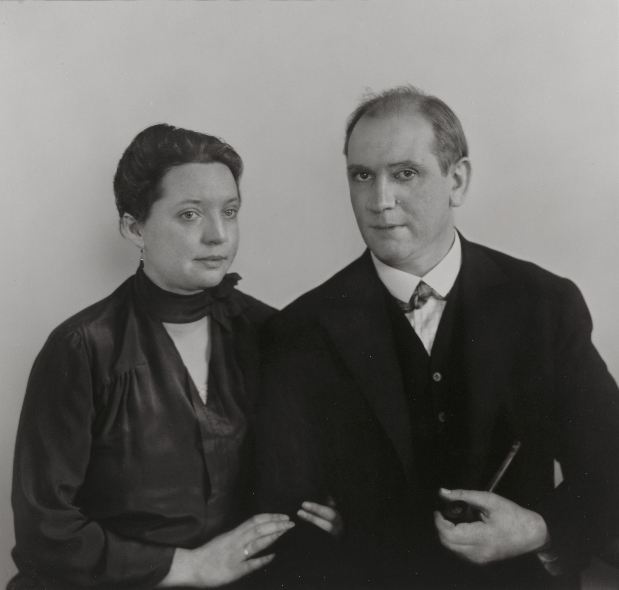 August Sander. The Painter Ludwig E. Ronig and his Wife Anna