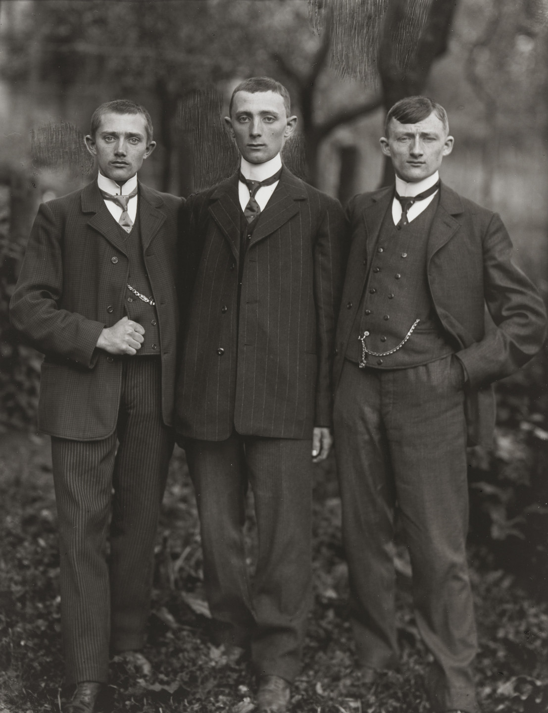 August Sander. Country Lads from the Westerwald. 1912