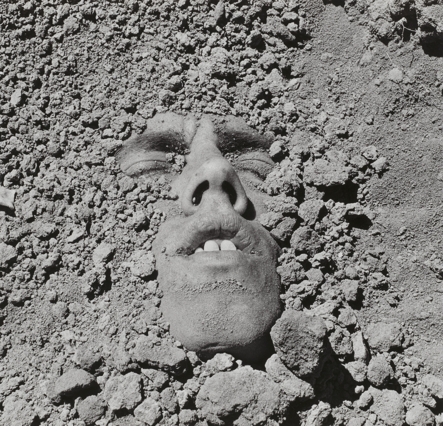 David Wojnarowicz. Untitled (Face in Dirt). 1992-93