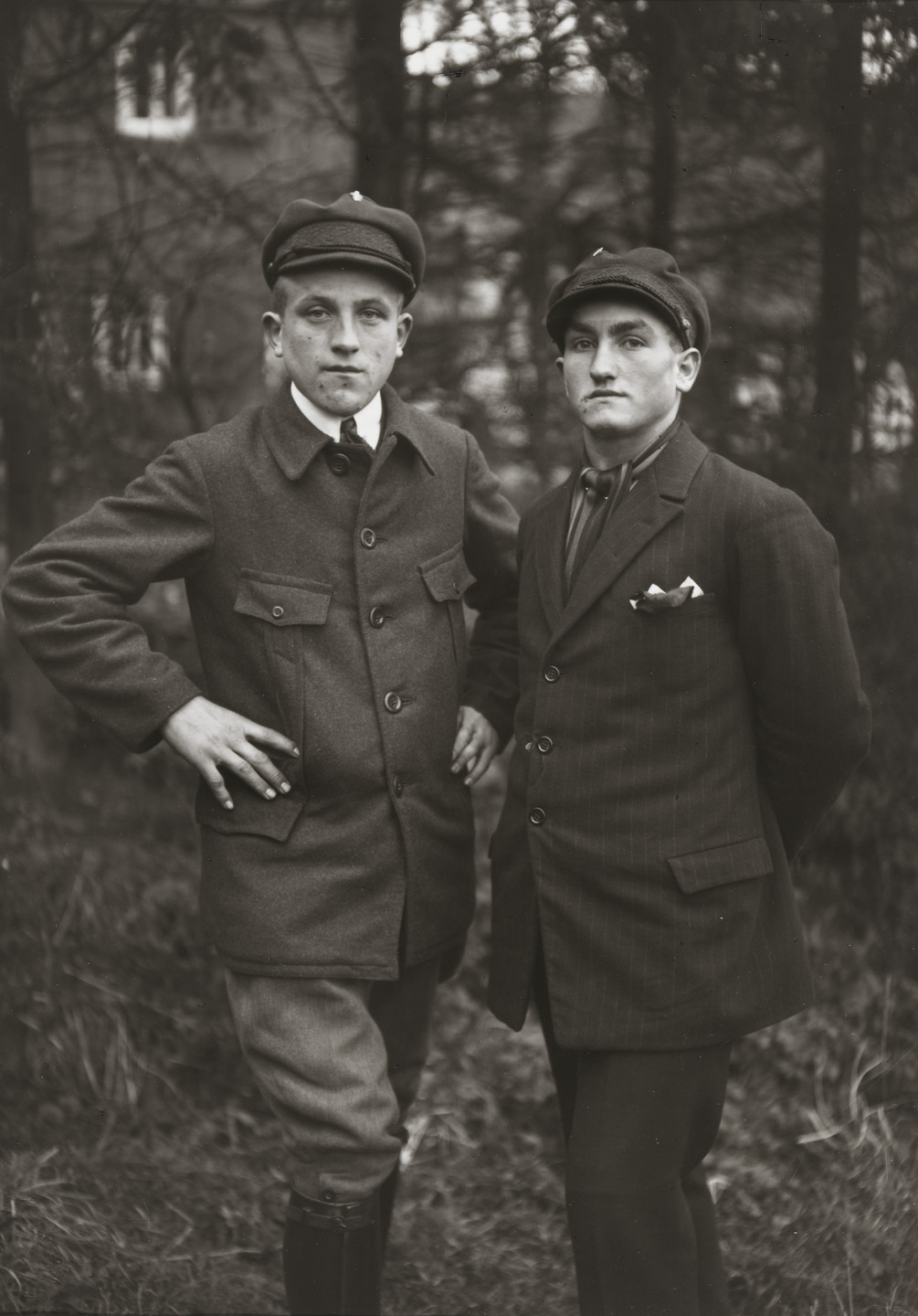 August Sander. Young Famers. c. 1925