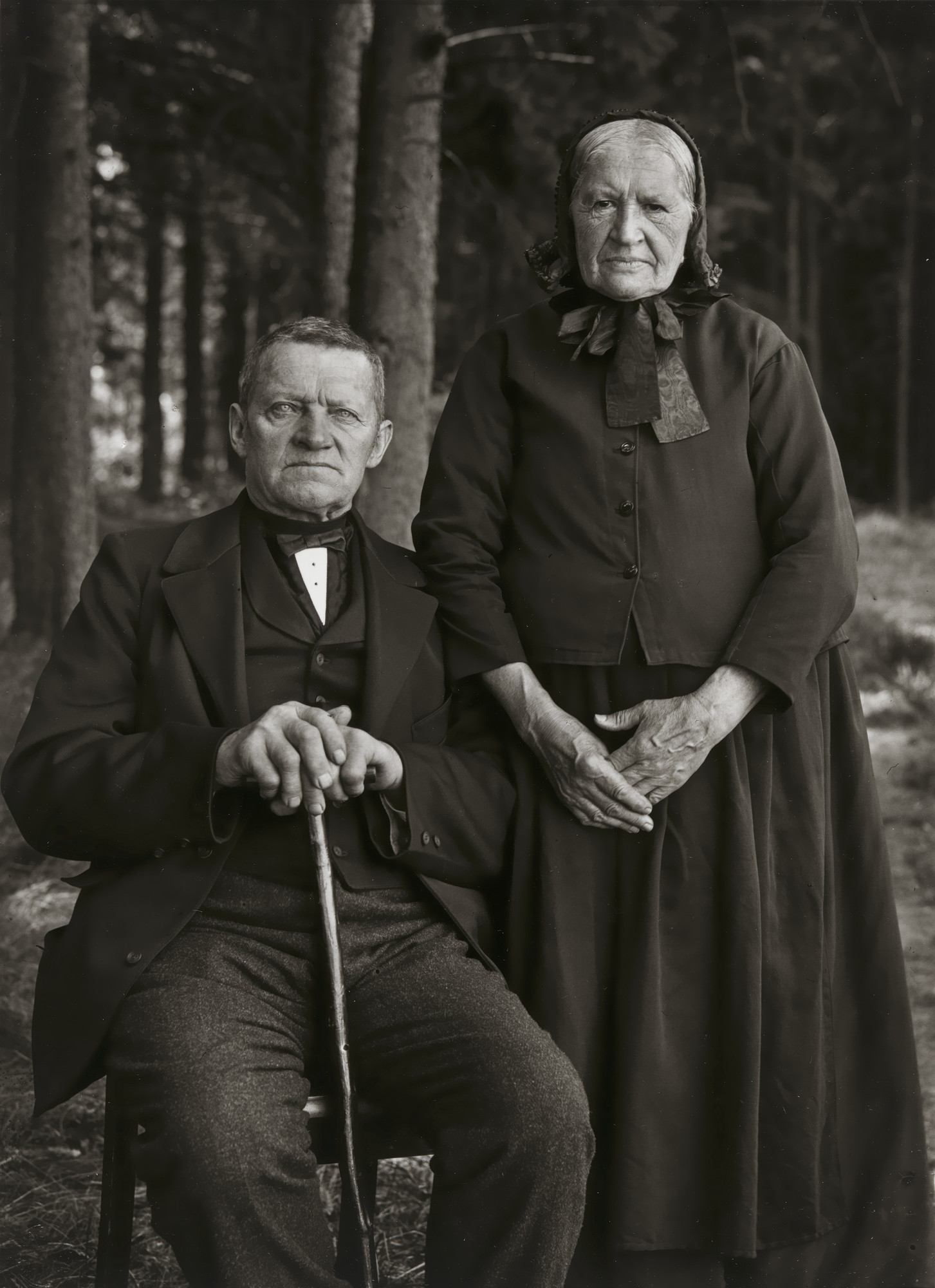 August Sander. Farming Couple–Propriety and Harmony