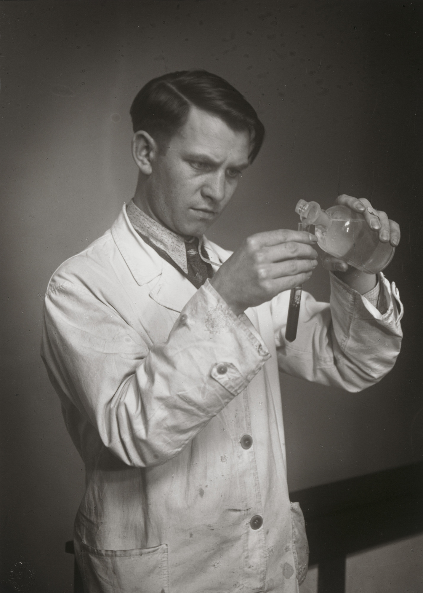 August Sander. Laboratory Technician