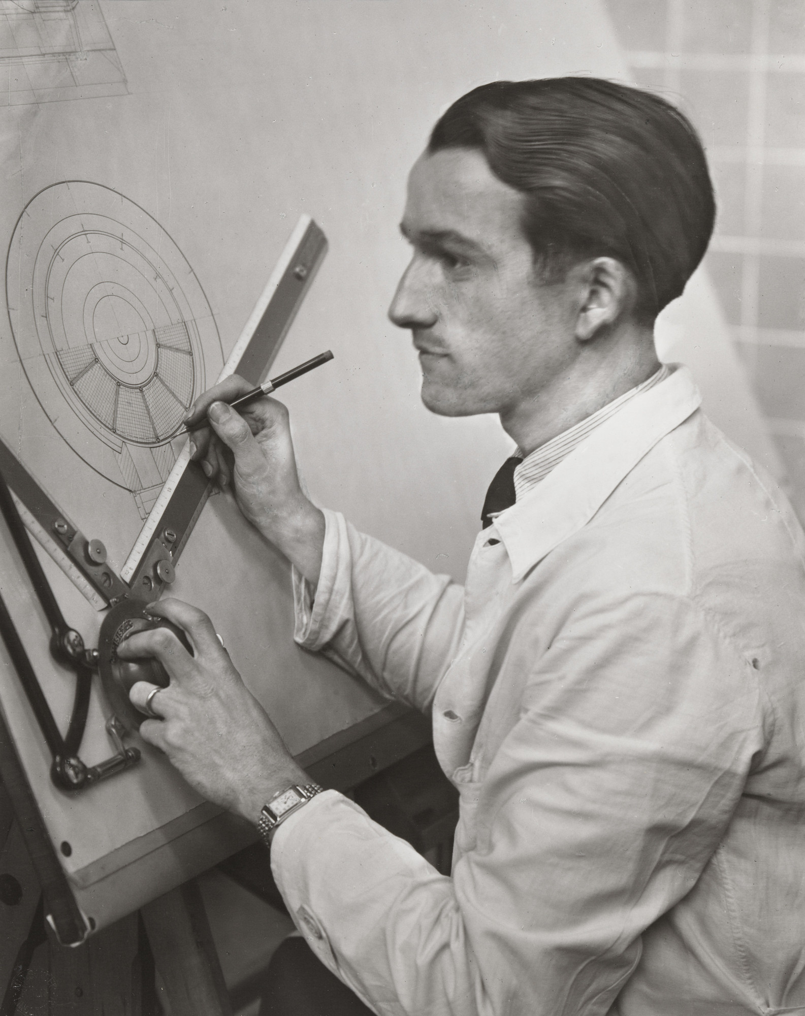 August Sander. Draftsman