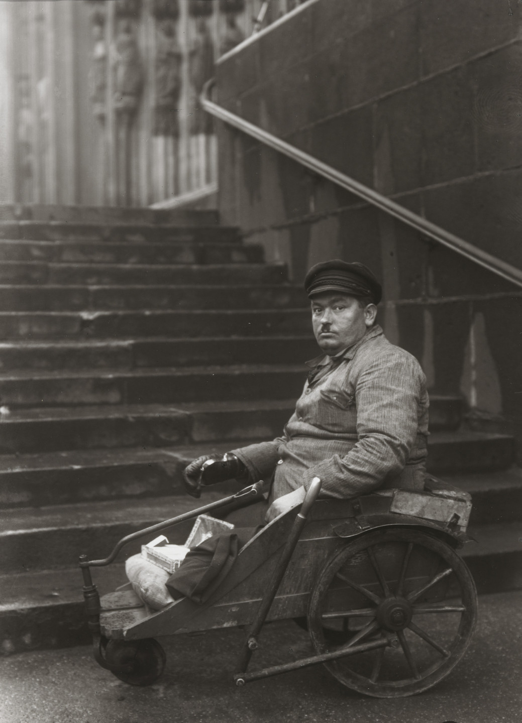 August Sander. Disabled Ex-serviceman. c. 1928
